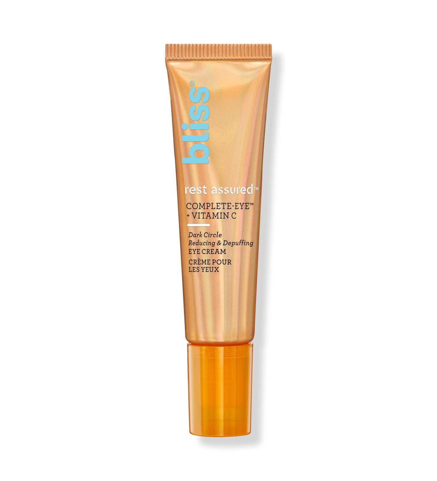 Bliss Rest Assured Dark Circle Reducing & Depuffing Eye Cream 0.5 oz - Transform Your Style with the Best Innovation Today! - Buy Online on SooperMarket.com