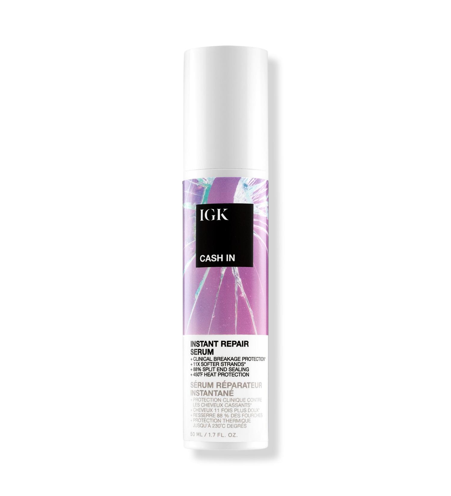 IGK Cash In Instant Repair Serum 1.7 oz - Discover Premium Quality Shop now! - Buy Online on SooperMarket.com