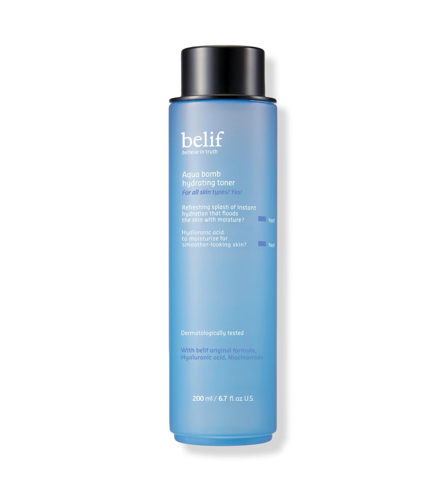 belif Aqua Bomb Hydrating Toner with Hyaluronic Acid 6.75 oz - Transform Your Style with the Best Innovation Today! - Buy Online on SooperMarket.com