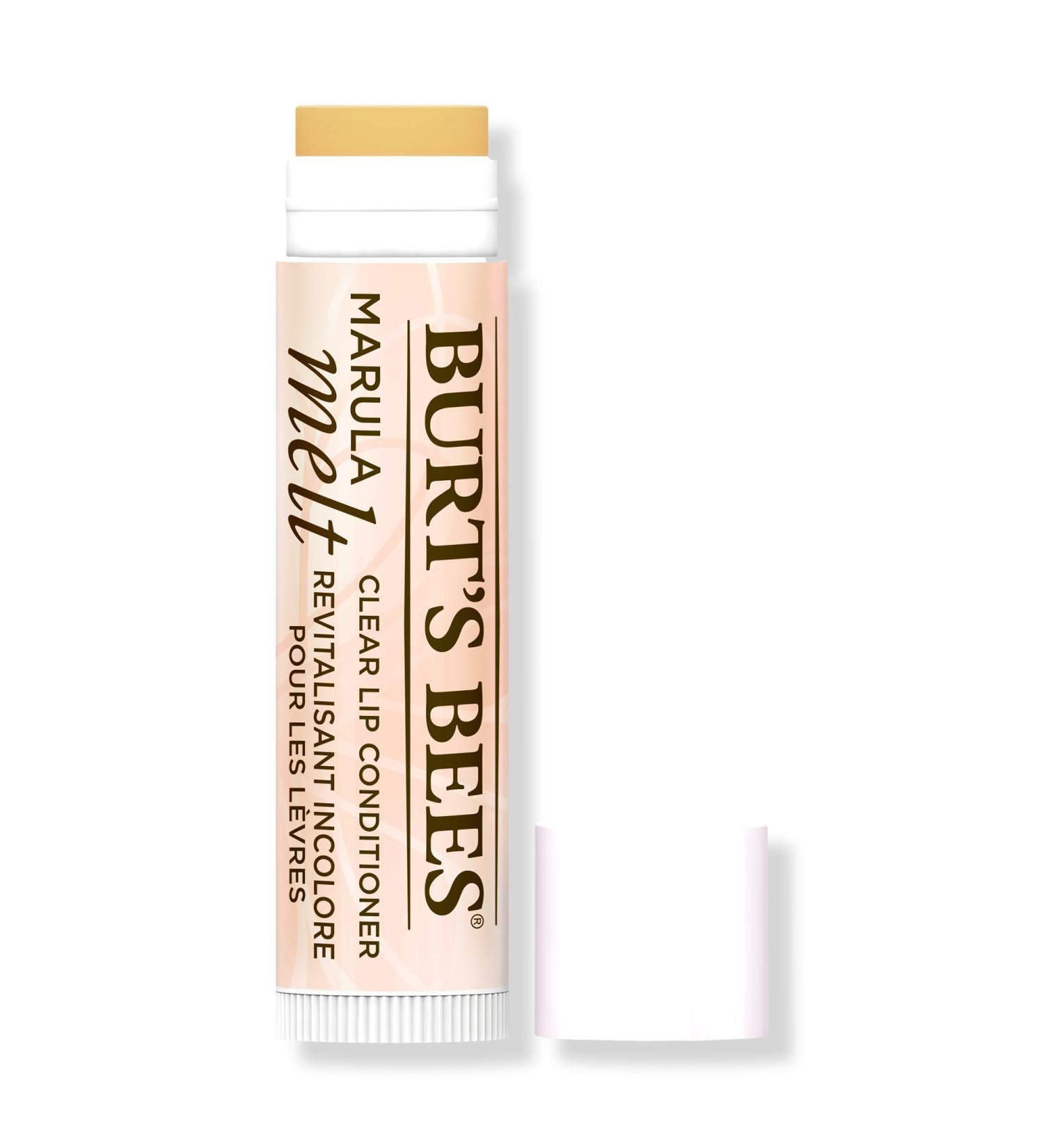 Discover Burt's Bees Marula Melt Clear Lip Conditioner 0.15 oz - Elevate Your Style Instantly! - Buy Online on SooperMarket.com