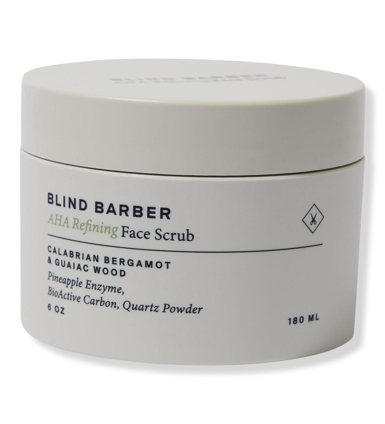 Discover Blind Barber AHA Refining Face Scrub 6.0 oz - Elevate Your Style Instantly! - Buy Online on SooperMarket.com