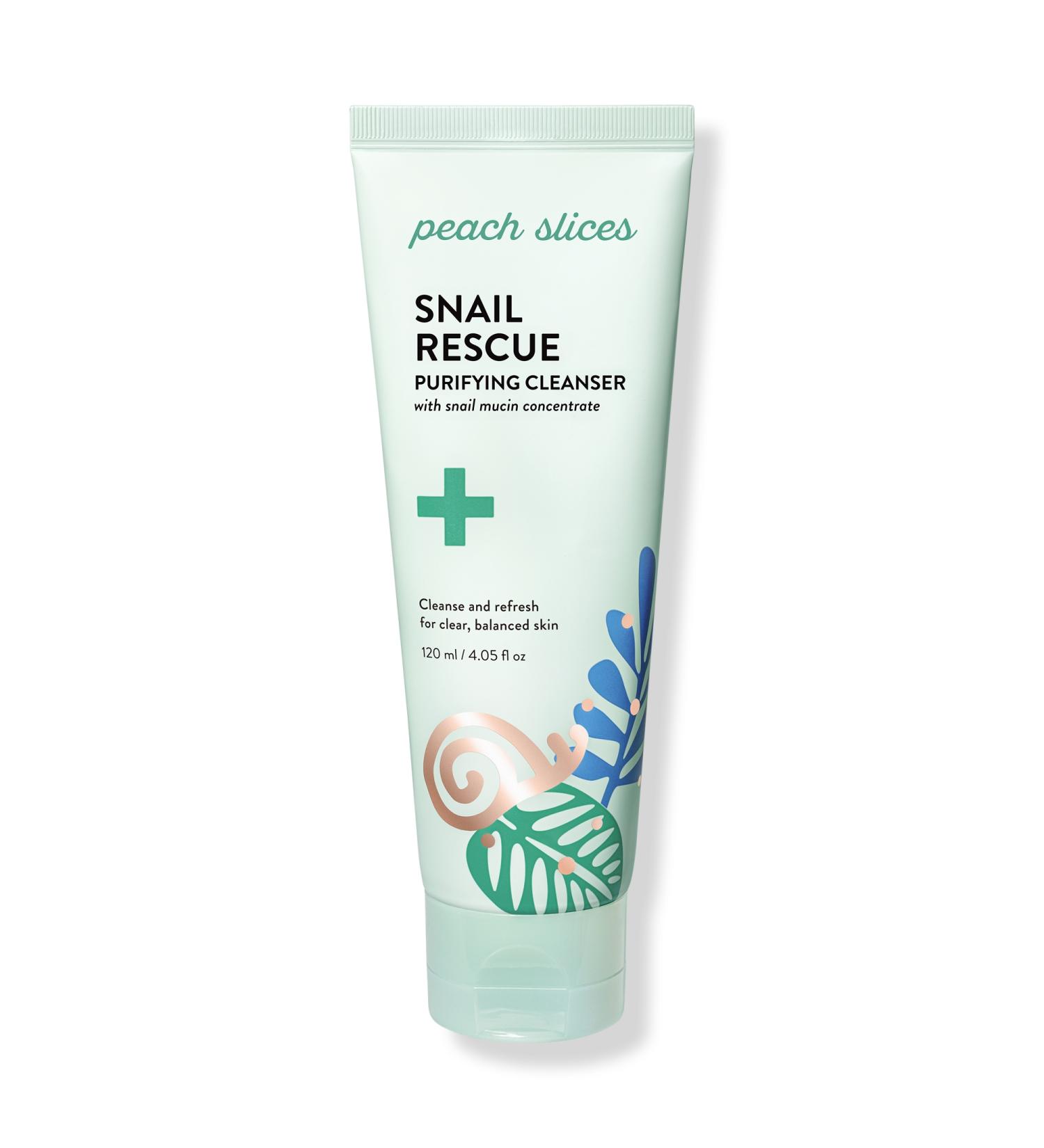 Peach Slices Snail Rescue Purifying Cleanser 4.0 oz - Transform Your Style with the Best Innovation Today! - Buy Online on SooperMarket.com