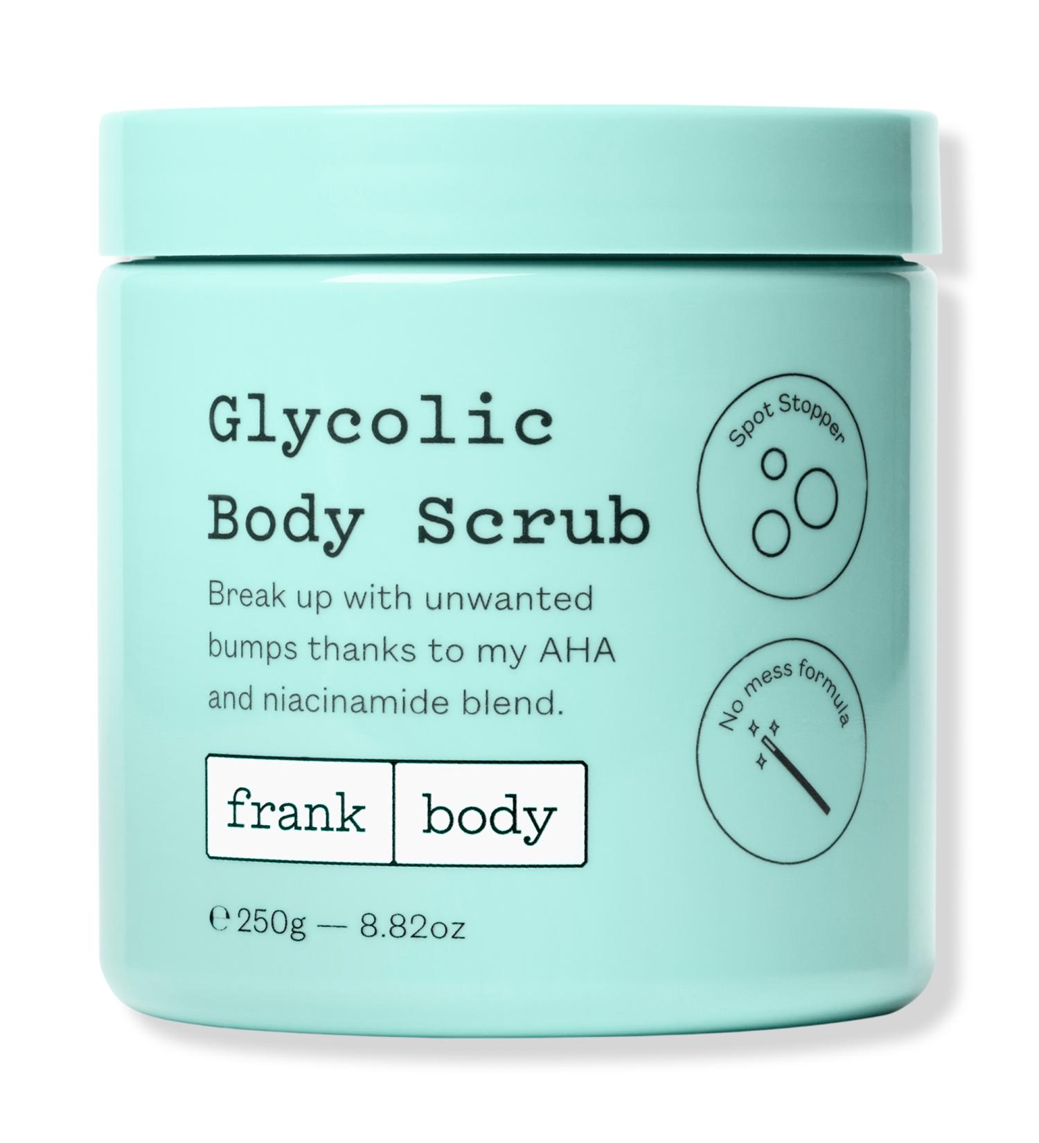 Discover frank body Glycolic Body Scrub 8.82 oz - Elevate Your Style Instantly! - Buy Online on SooperMarket.com