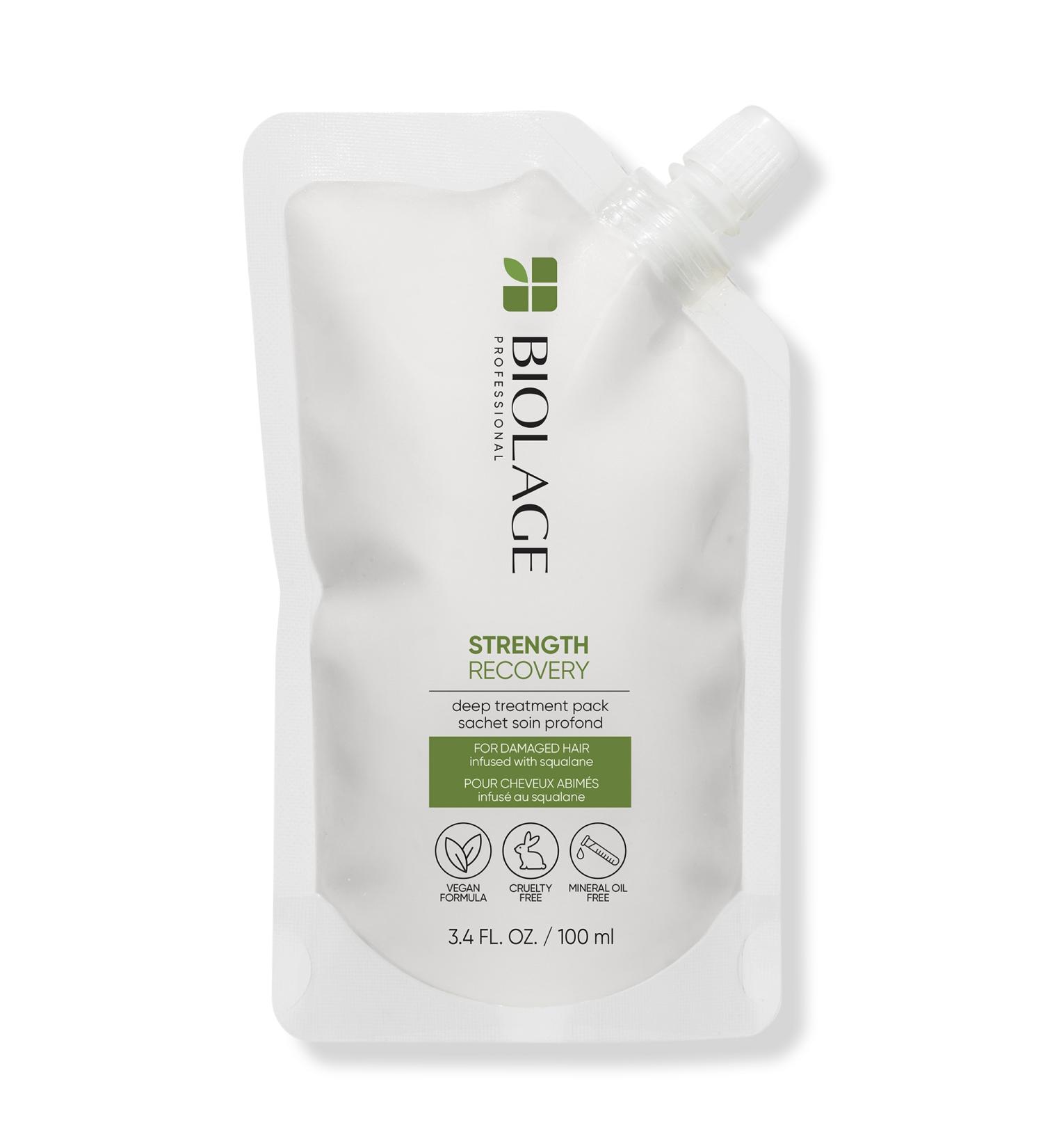 Discover Biolage Strength Recovery Deep Treatment Mask for Damaged Hair - Elevate Your Style Instantly! - Buy Online on SooperMarket.com