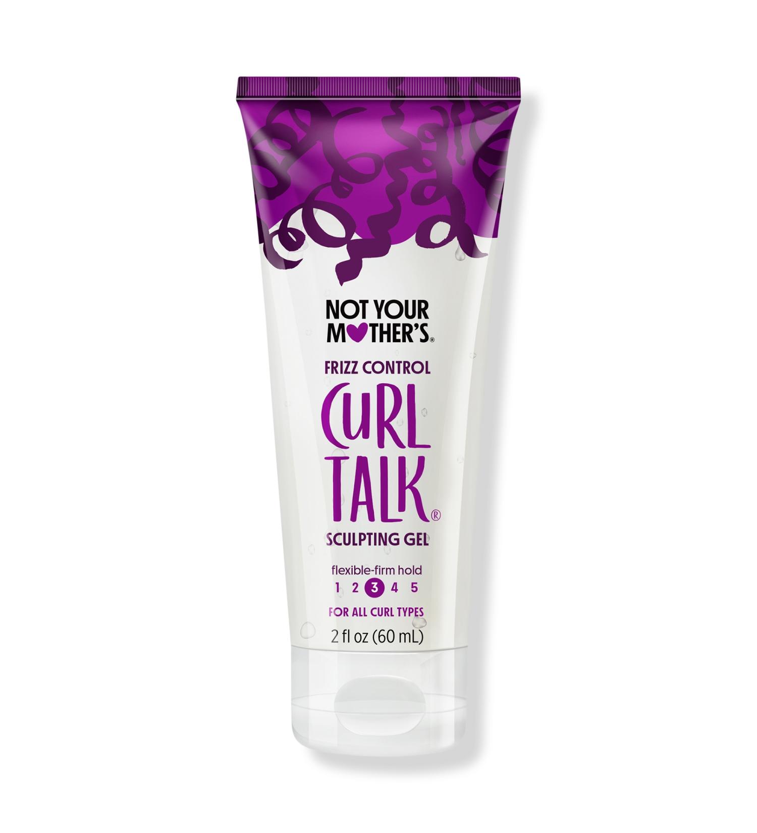 Discover Not Your Mother's Travel Size Curl Talk Frizz Control Sculpting Gel 2.0 oz - Elevate Your Style Instantly! - Buy Online on SooperMarket.com