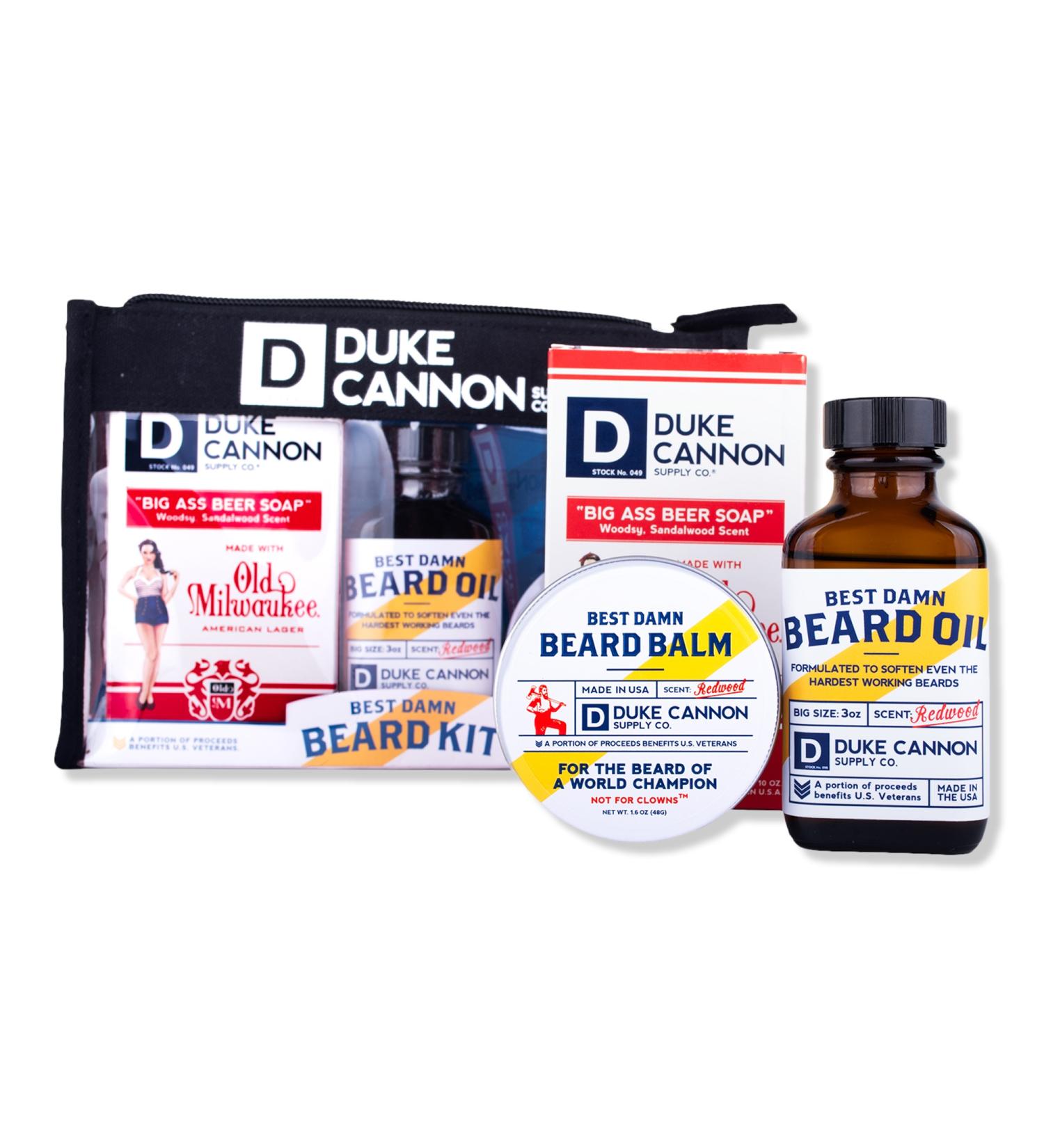 Duke Cannon Supply Co The Best Damn Beard Care Kit