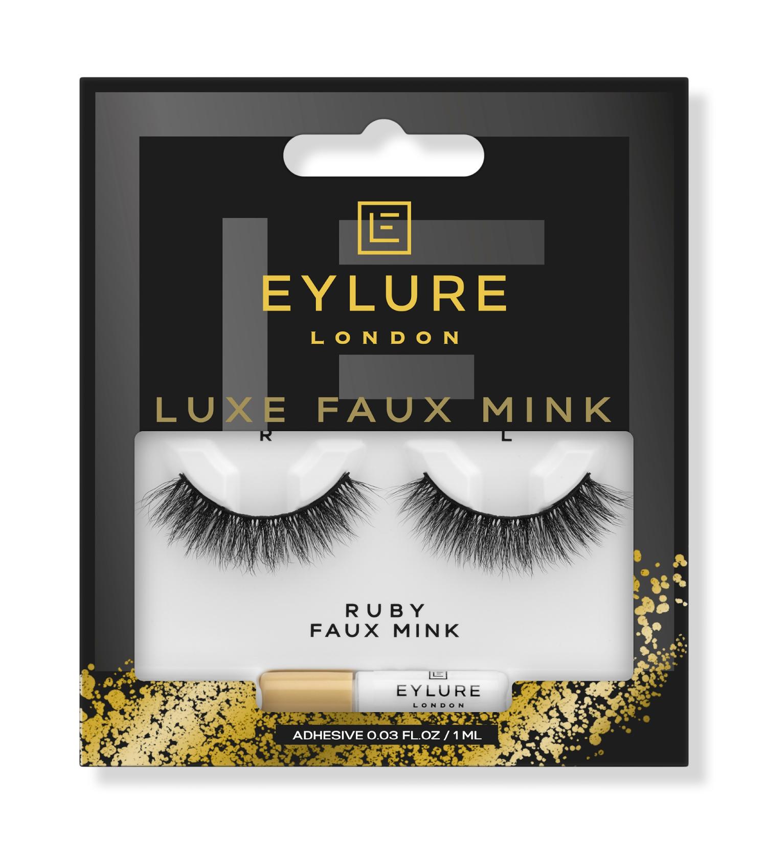 Eylure Luxe Faux Mink Eyelashes - Ruby - Transform Your Style with the Best Innovation Today! - Buy Online on SooperMarket.com
