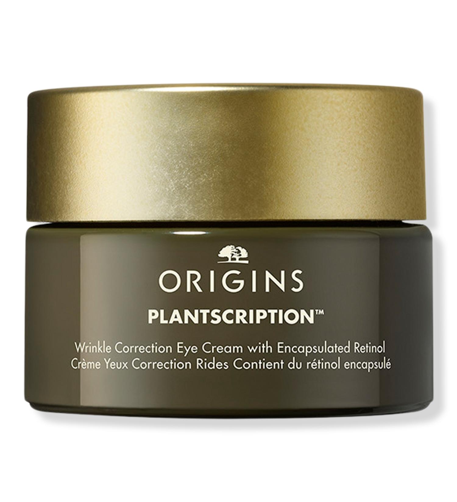 Origins Plantscription Wrinkle Correction Eye Cream with Encapsulated Retinol 0.5 oz - Transform Your Style with the Best Innovation Today! - Buy Online on SooperMarket.com