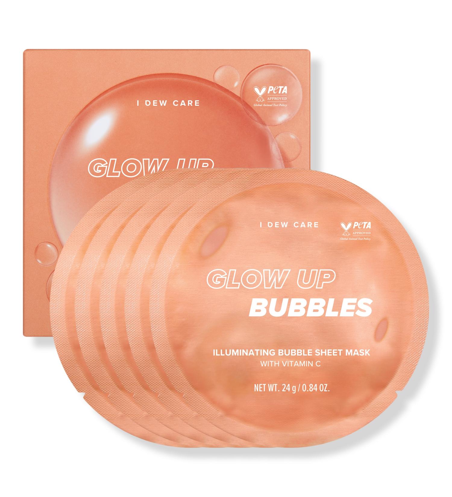 Discover I Dew Care Glow Up Bubbles Illuminating Bubbling Sheet Mask 5 ct - Elevate Your Style Instantly! - Buy Online on SooperMarket.com