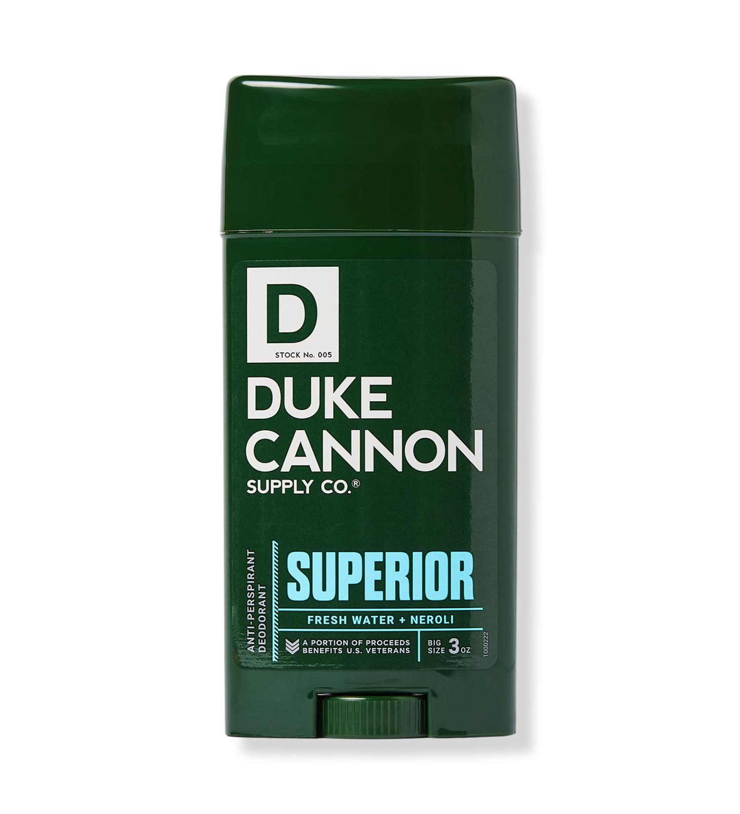 Duke Cannon Supply Co Superior Antiperspirant + Deodorant 3.0 oz