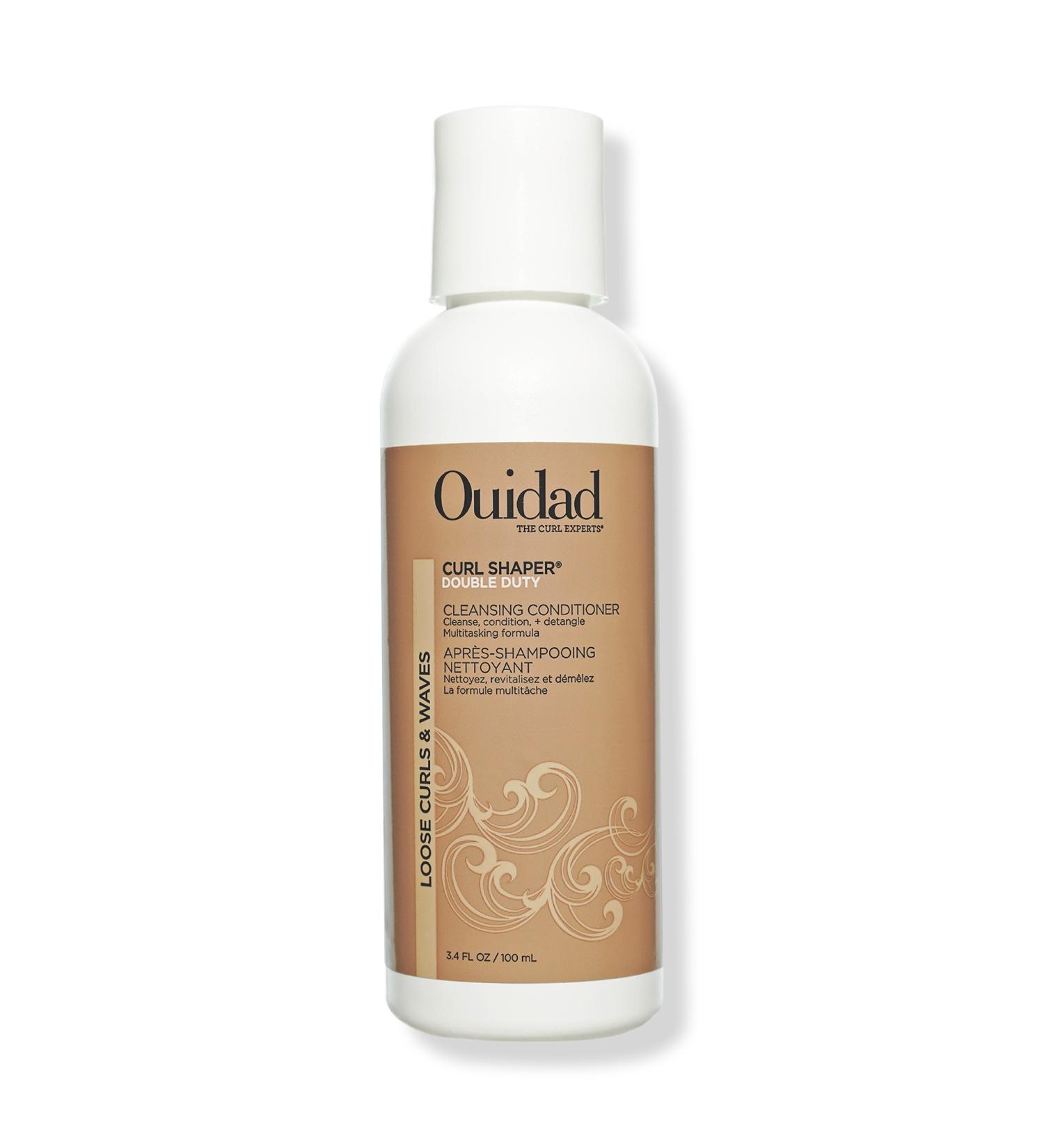 Ouidad Travel Size Curl Shaper Double Duty Weightless Cleansing Conditioner 3.4 oz