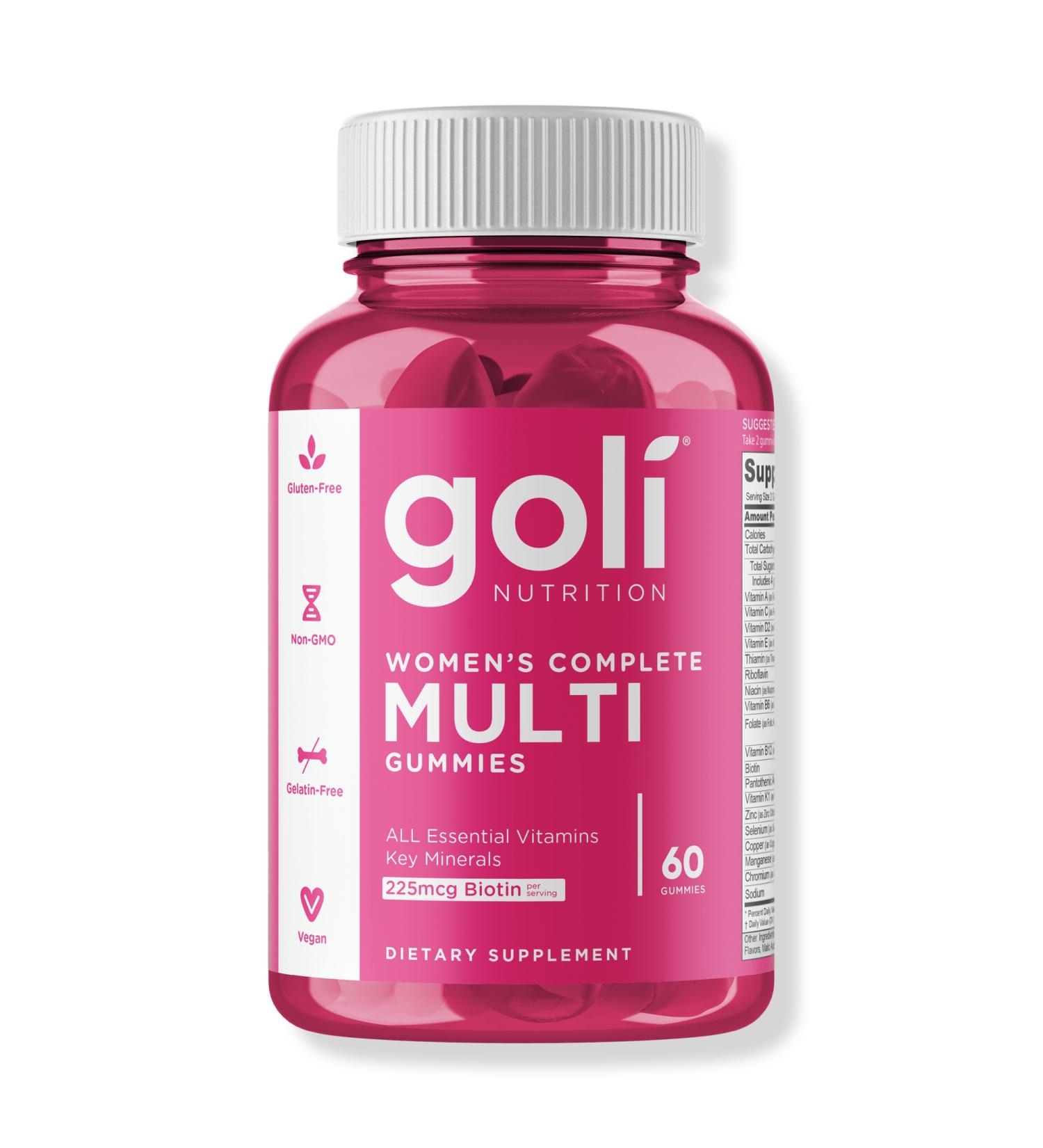 Goli Nutrition Women's Multi Gummies 60 ct - Transform Your Style with the Best Innovation Today! - Buy Online on SooperMarket.com