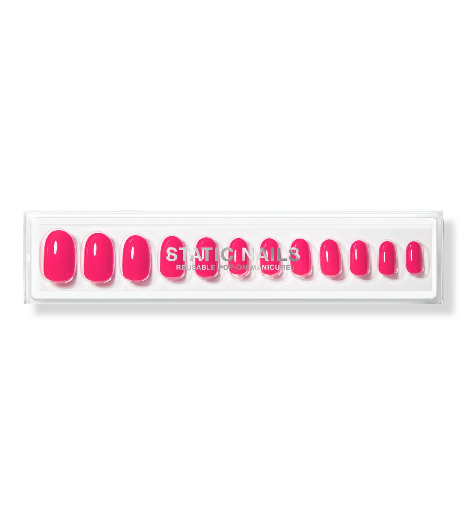 Discover Static Nails Pink Is My Kink Reusable Pop-On Manicures - Elevate Your Style Instantly! - Buy Online on SooperMarket.com