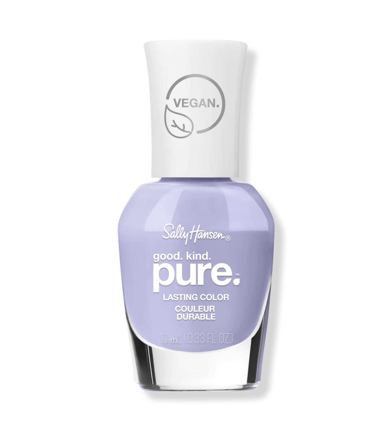 Sally Hansen Good. Kind. Pure. Fresh Bloom Nail Polish Collection Iris-Istible 0.33 oz