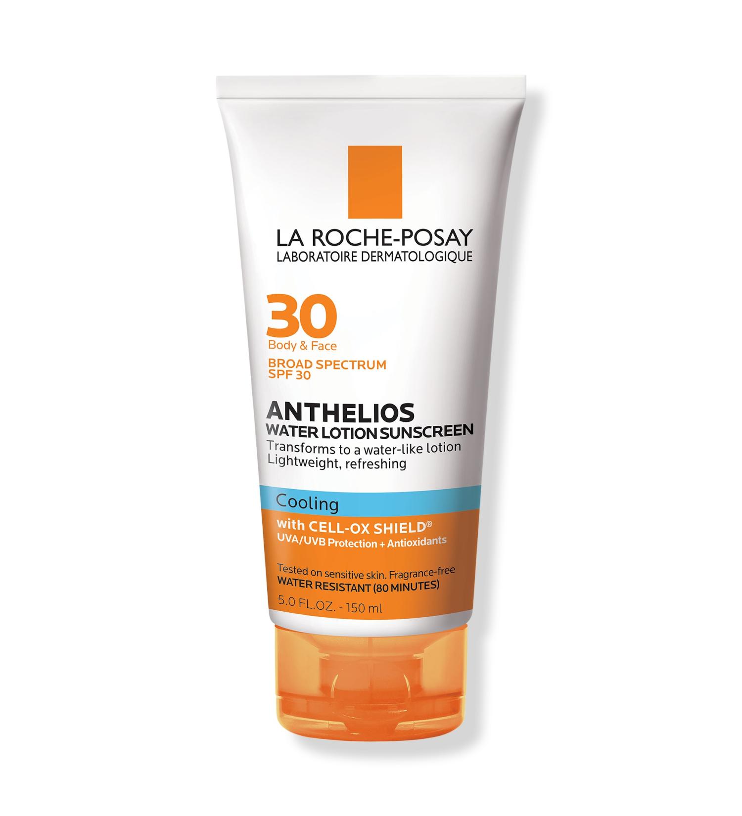 Discover La Roche-Posay Anthelios SPF 30 Cooling Water Lotion Sunscreen 5.0 oz - Elevate Your Style Instantly! - Buy Online on SooperMarket.com