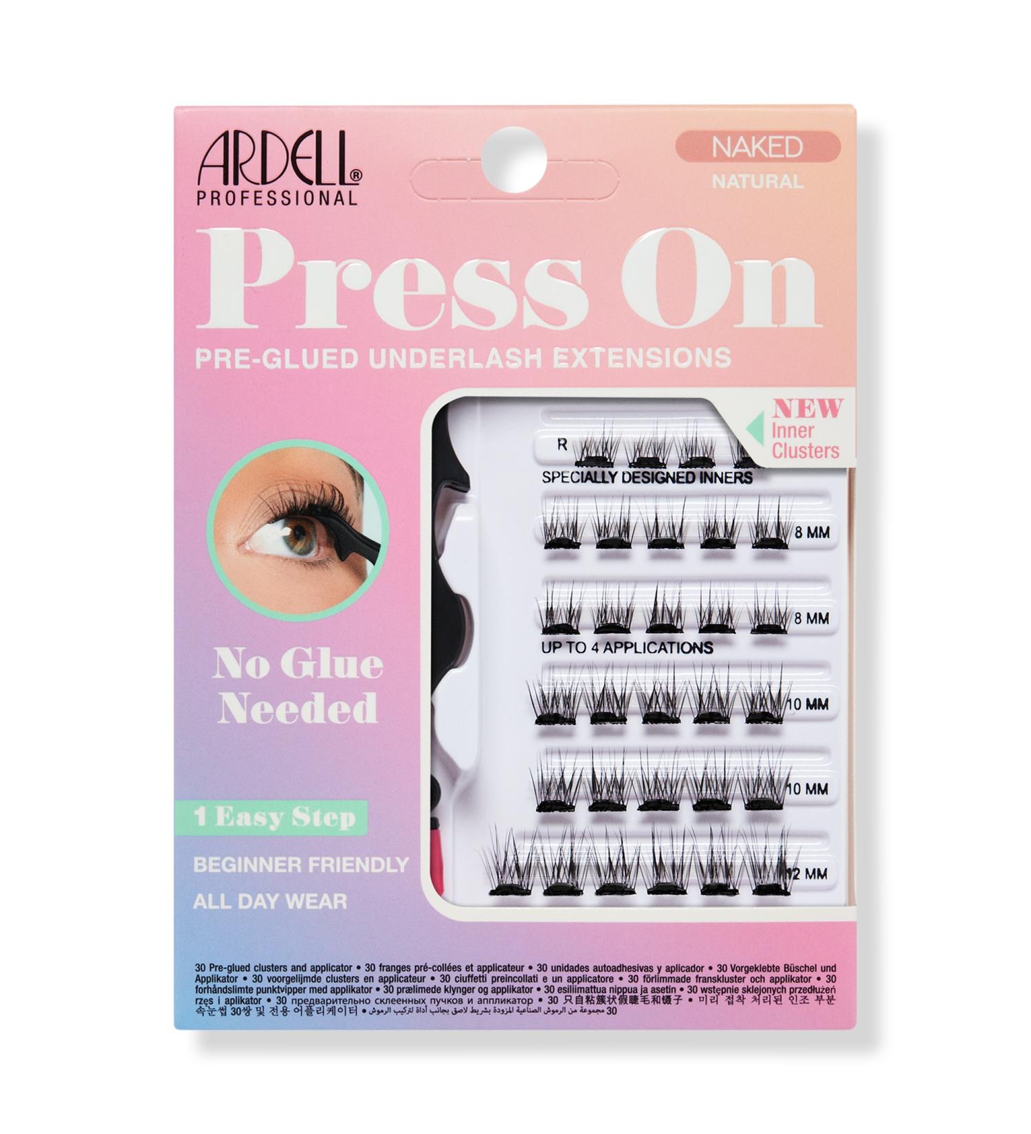 Discover Ardell Naked Press On Natural, Lightweight Pre-glued Lashes - Elevate Your Style Instantly! - Buy Online on SooperMarket.com