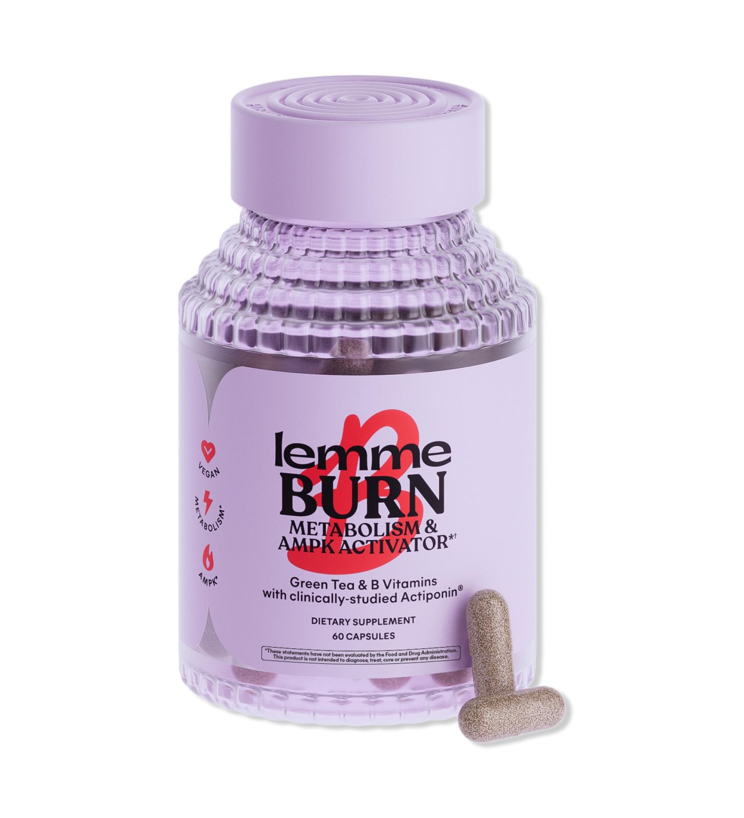 Lemme Burn: Metabolism & Fat-Burning Capsules 60 ct - Transform Your Style with the Best Innovation Today! - Buy Online on SooperMarket.com