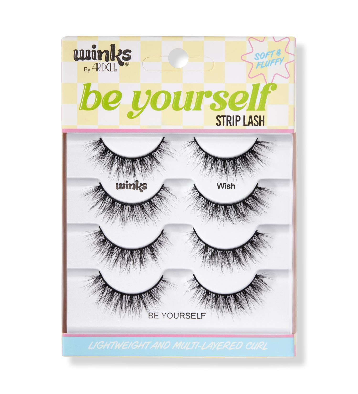 Discover Ardell Winks Be Yourself Wish, Black Strip Lash 4 pair - Elevate Your Style Instantly! - Buy Online on SooperMarket.com