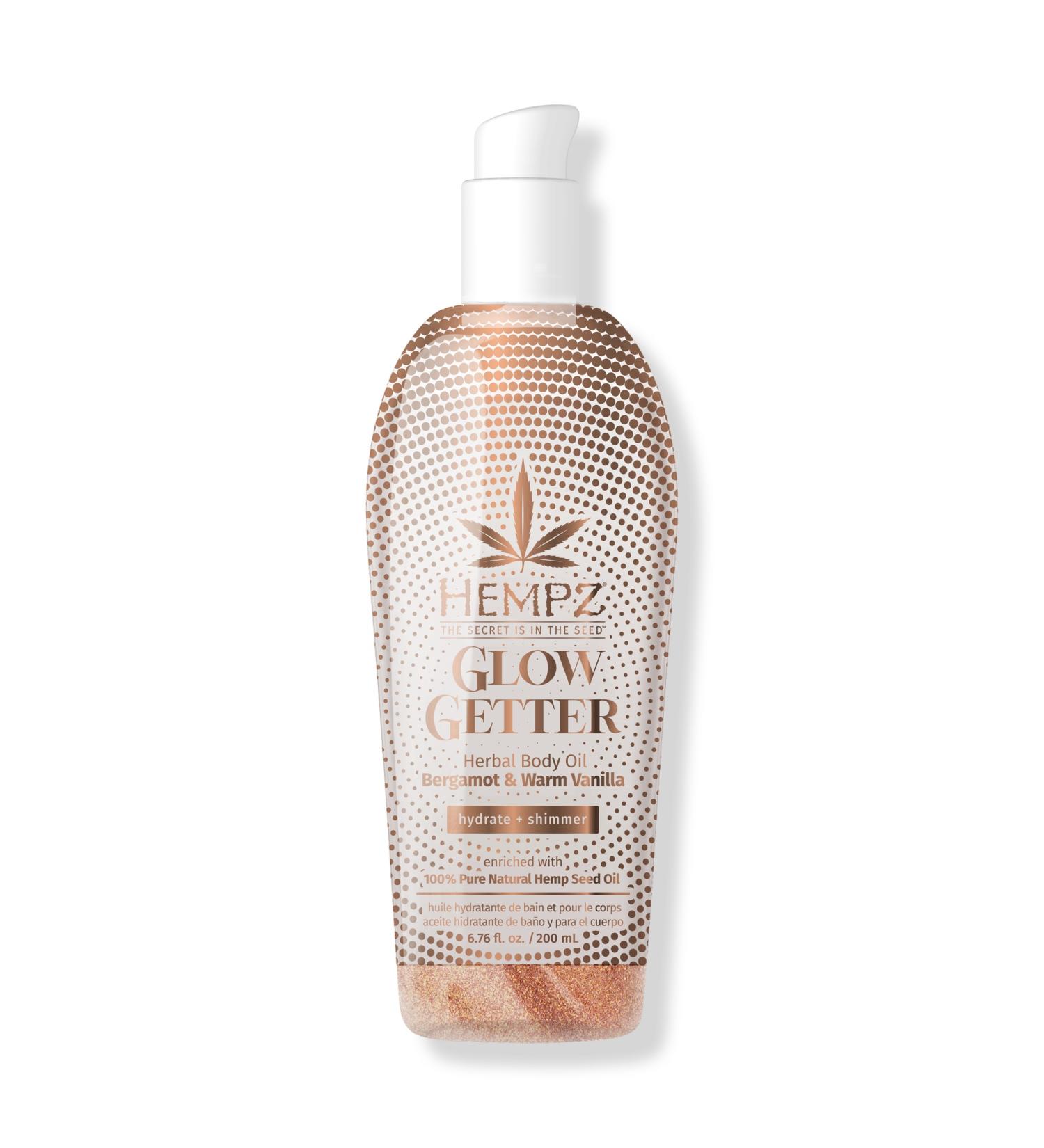 Hempz Glow Getter Herbal Body Oil 6.76 oz - Transform Your Style with the Best Innovation Today! - Buy Online on SooperMarket.com