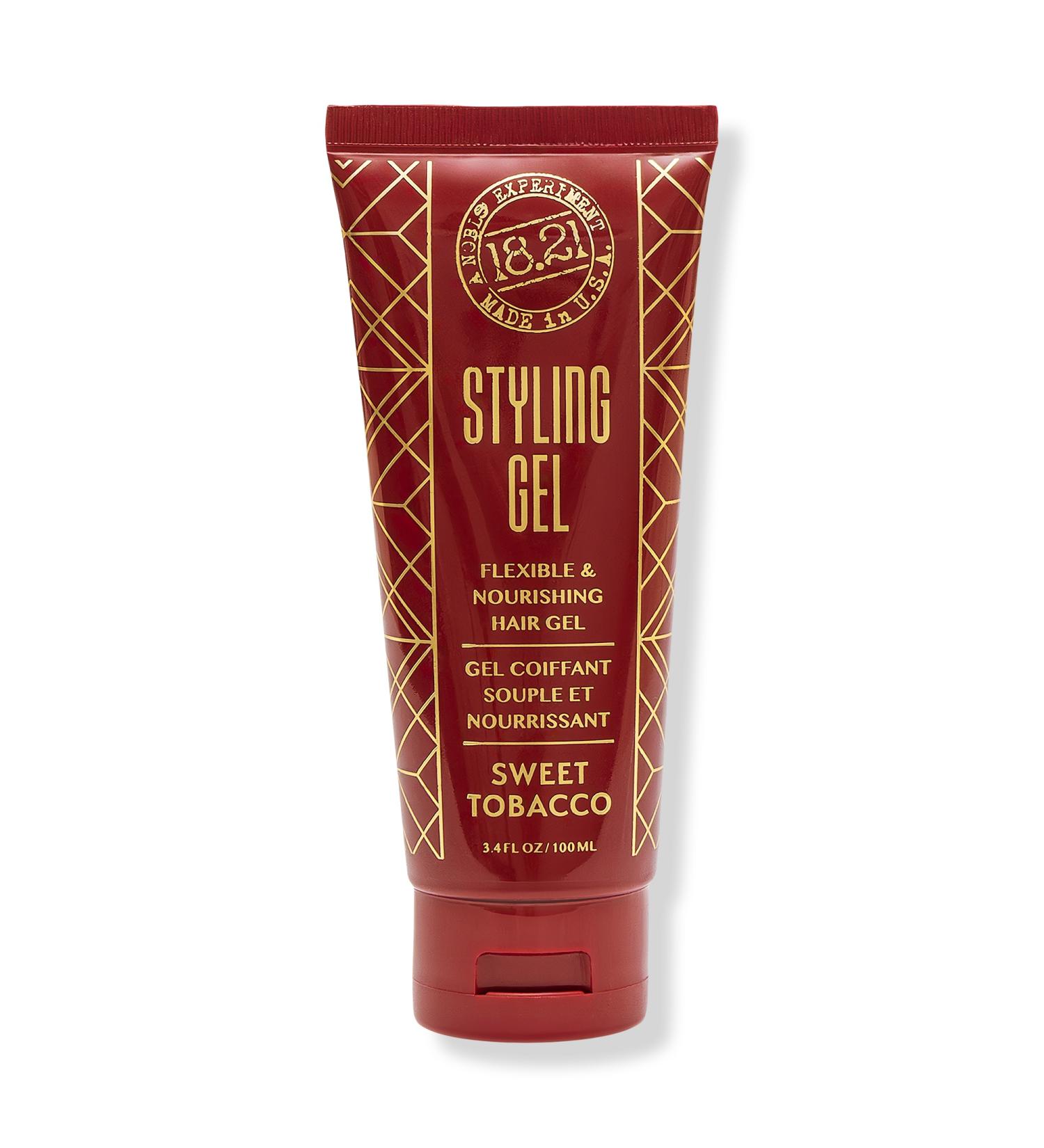 18.21 Man Made Sweet Tobacco Hair Styling Gel 3.4 oz
