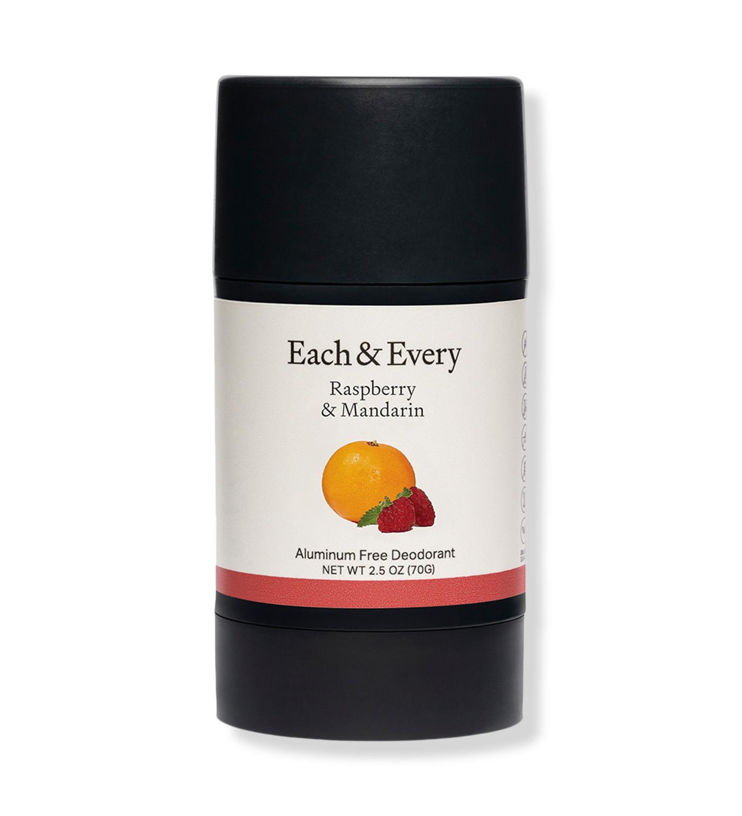 Discover Each & Every Raspberry & Mandarin Worry Free Natural Deodorant 2.5 oz - Elevate Your Style Instantly! - Buy Online on SooperMarket.com