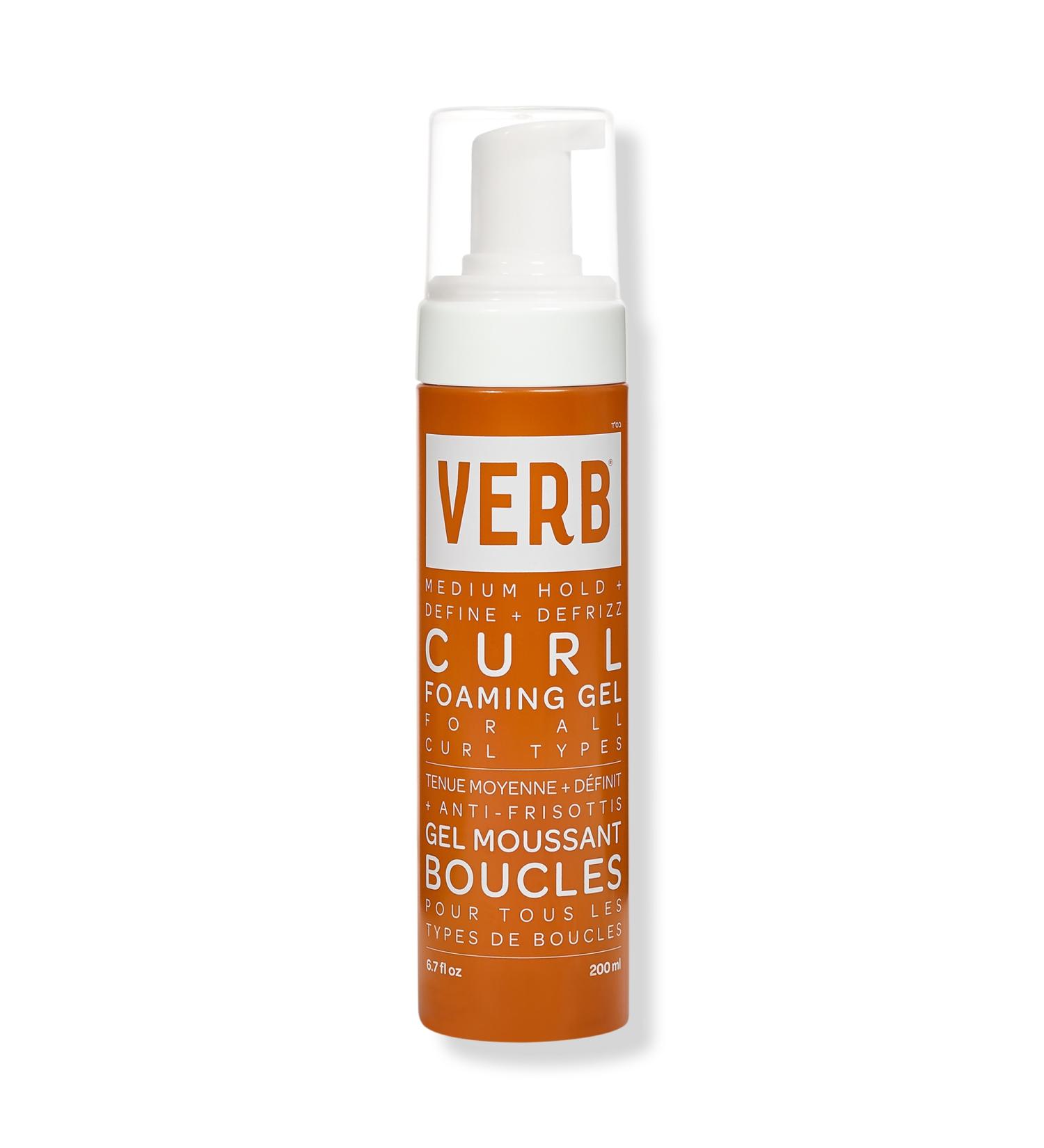 Verb Curl Foaming Gel for Definition + Frizz-Fighting 6.7 oz - Transform Your Style with the Best Innovation Today! - Buy Online on SooperMarket.com