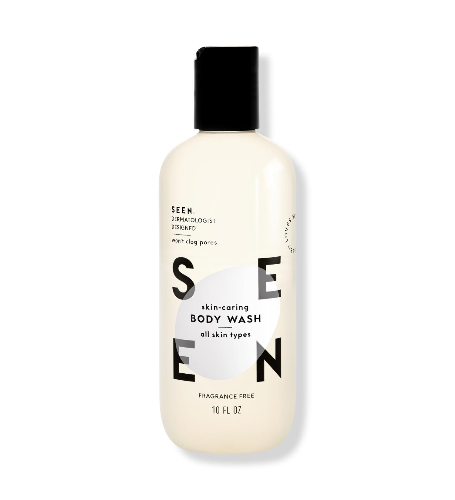 SEEN Body Wash, Fragrance Free 10.0 oz