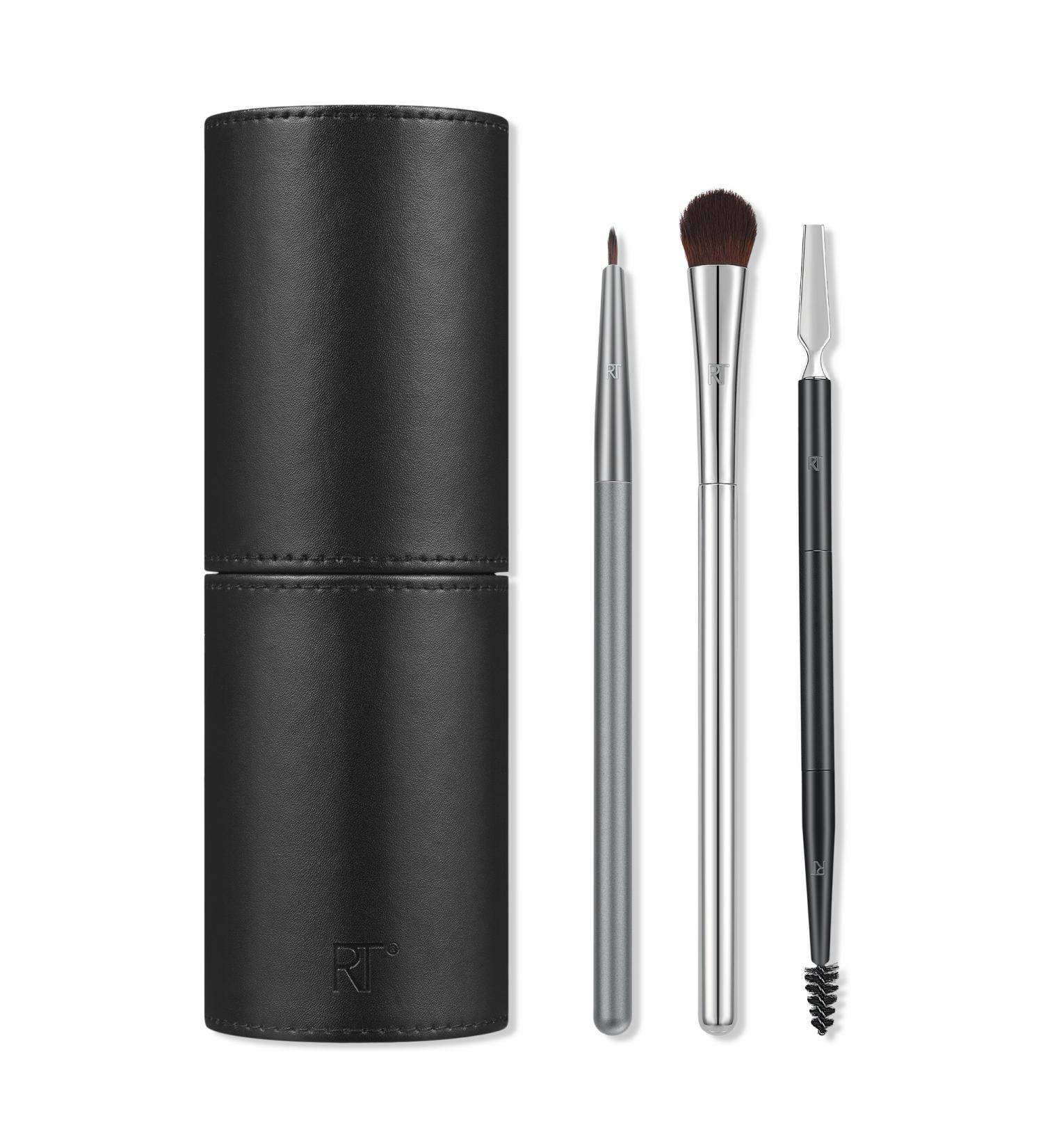 Real Techniques Chrome Era Maxed Out Eye + Brow Makeup Brush Set - Transform Your Style with the Best Innovation Today! - Buy Online on SooperMarket.com