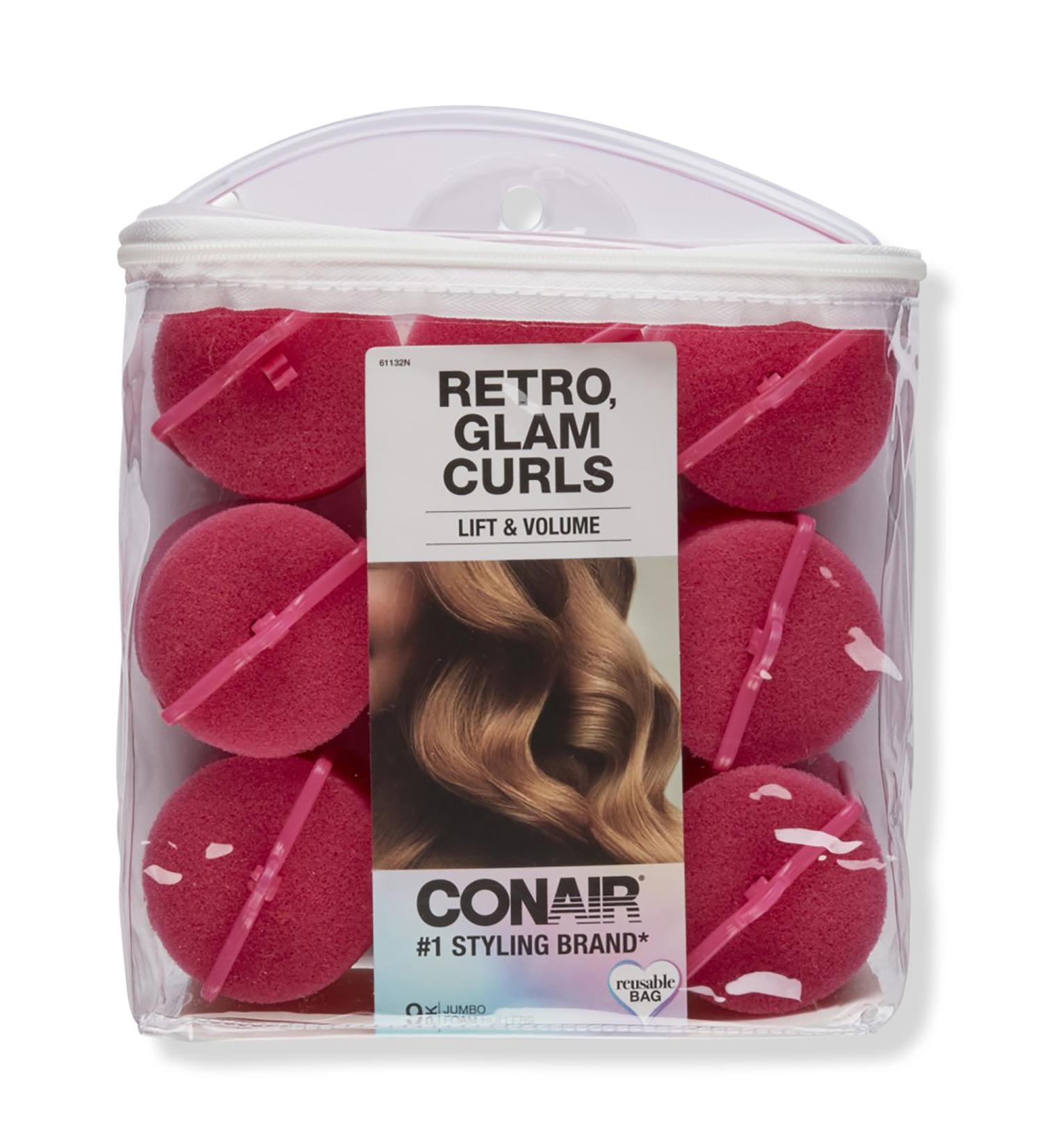 Discover Conair Big Curl Foam Rollers 9 ct - Elevate Your Style Instantly! - Buy Online on SooperMarket.com