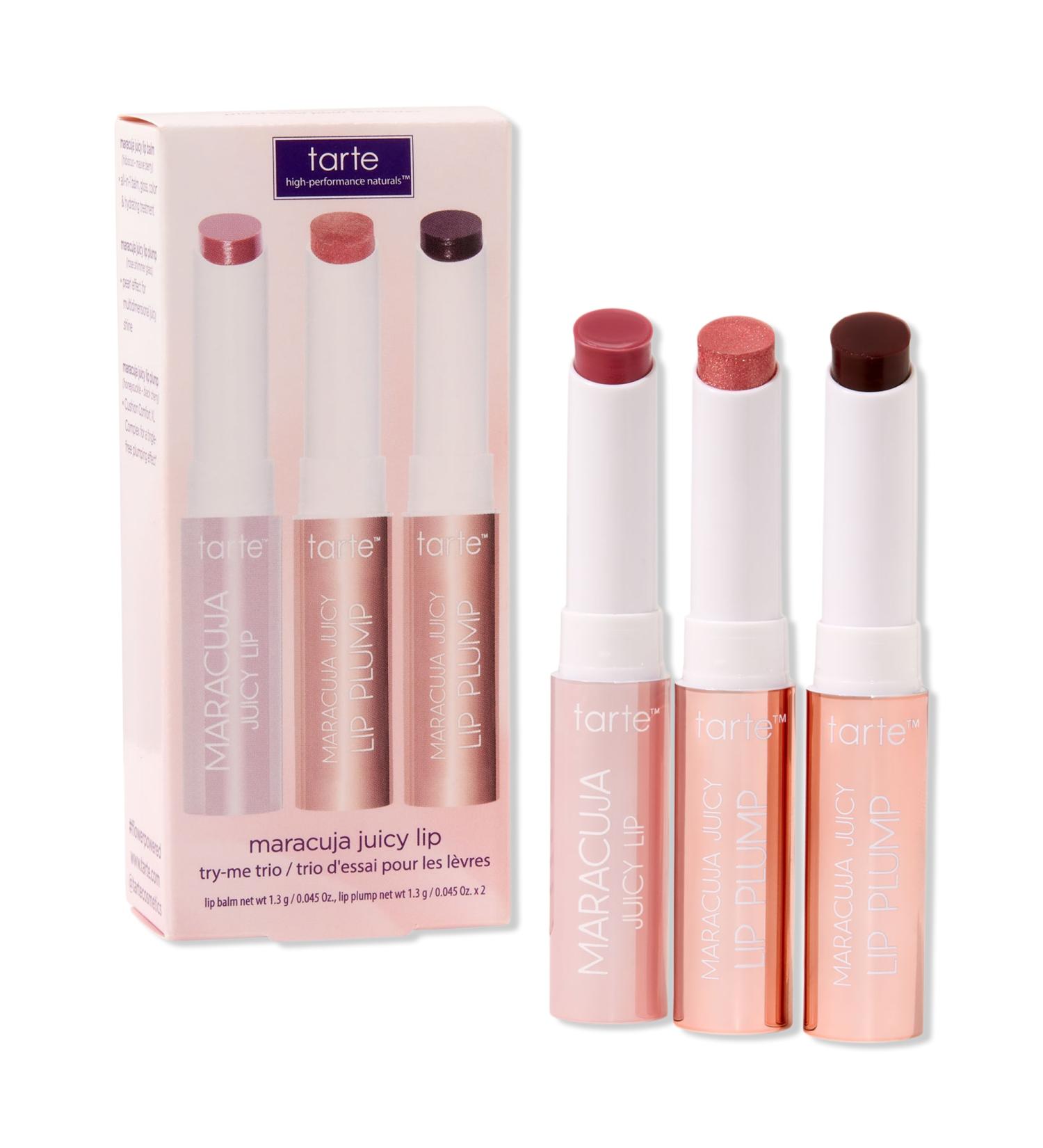 Tarte Maracuja Juicy Lip Try-Me Trio - Transform Your Style with the Best Innovation Today! - Buy Online on SooperMarket.com