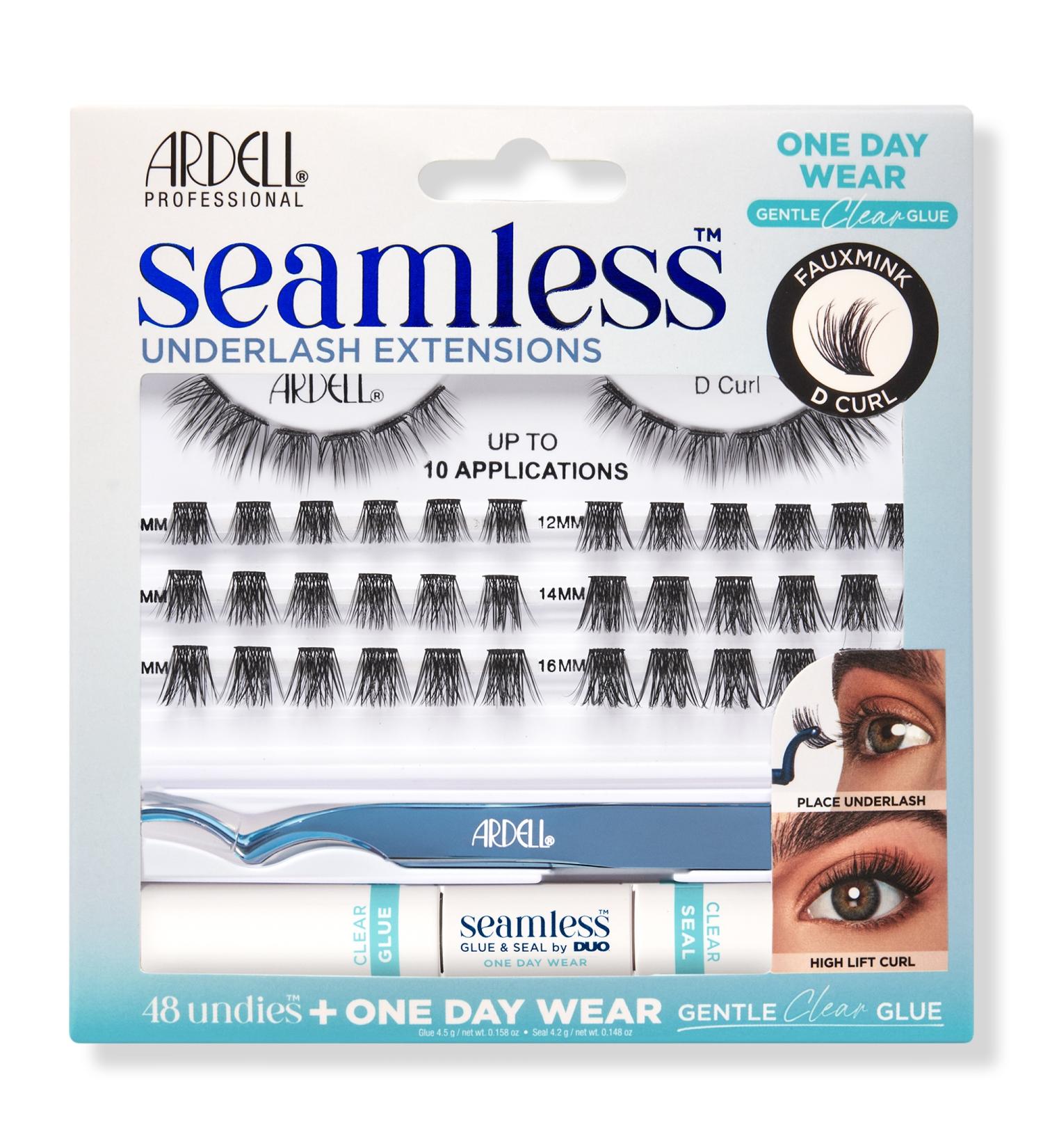 Discover Ardell Seamless One Day Underlash Extension Kit â€“ Faux Mink D Curl - Elevate Your Style Instantly! - Buy Online on SooperMarket.com