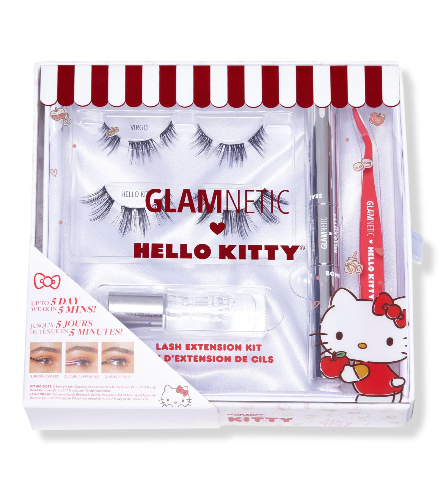 Discover Glamnetic Hello Kitty Lash Extension Kit - Elevate Your Style Instantly! - Buy Online on SooperMarket.com
