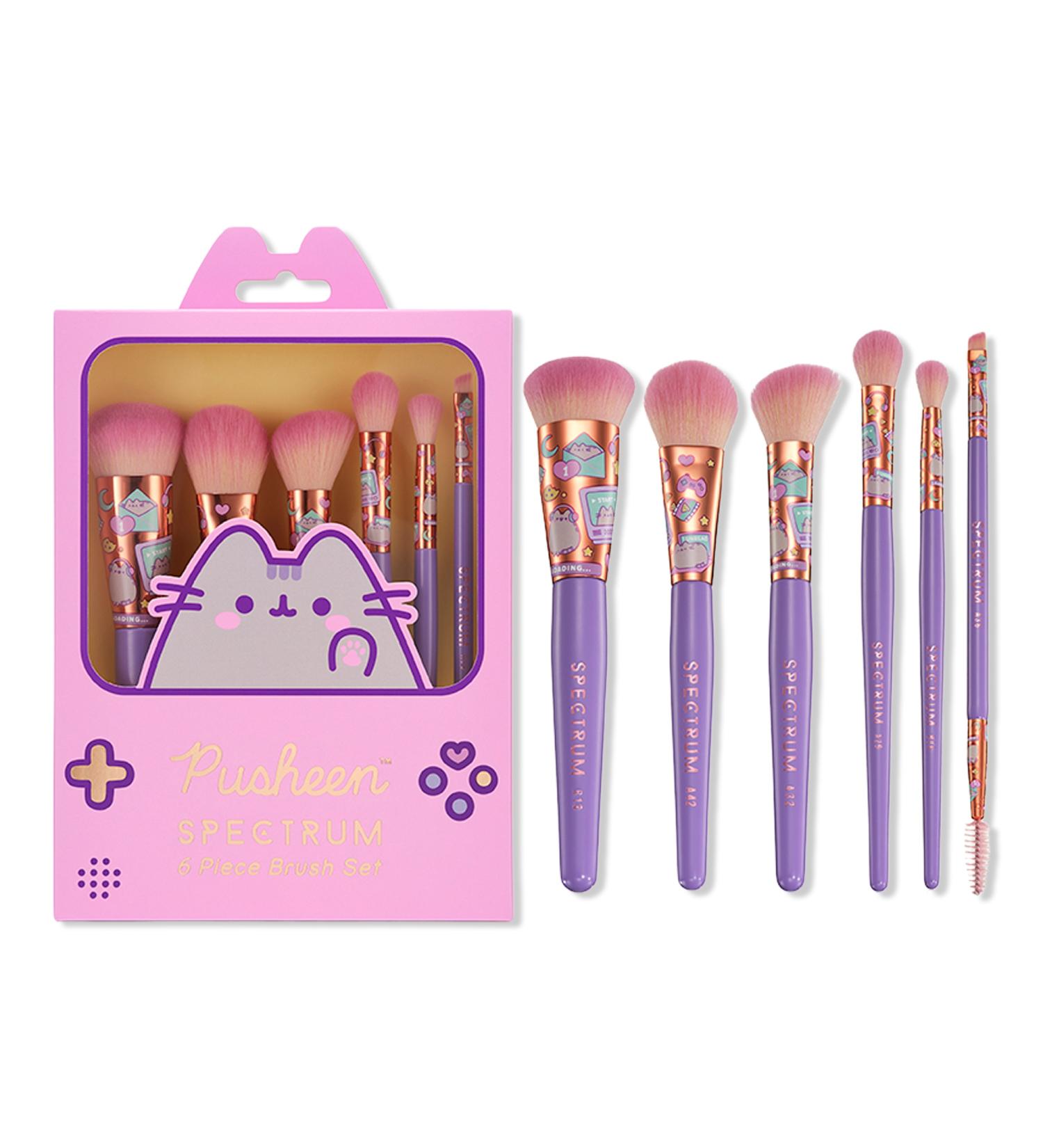 Spectrum Pusheen Gamer Girl 6-Piece Brush Set 6 ct