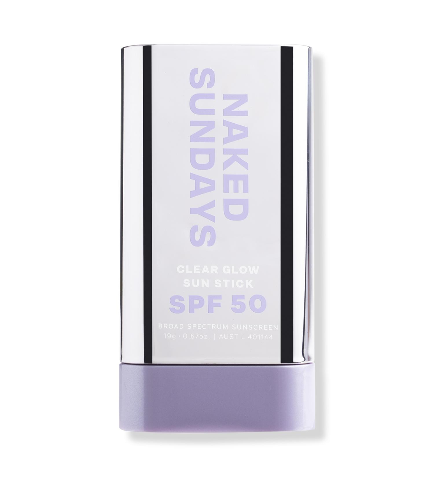 Naked Sundays Clear Glow Sun Stick SPF50 0.67 oz - Transform Your Style with the Best Innovation Today! - Buy Online on SooperMarket.com