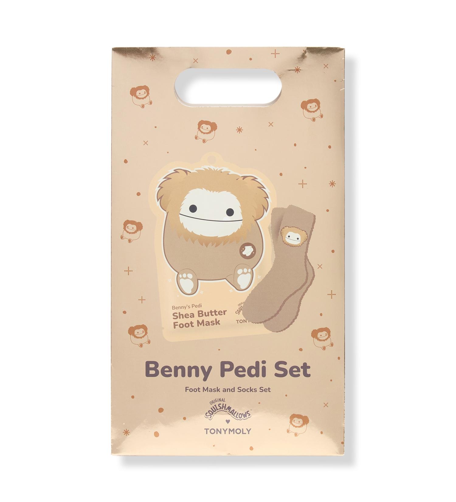 TONYMOLY Squishmallows Benny Pedi 2 Piece Foot Mask and Cozy Sock Set - Transform Your Style with the Best Innovation Today! - Buy Online on SooperMarket.com