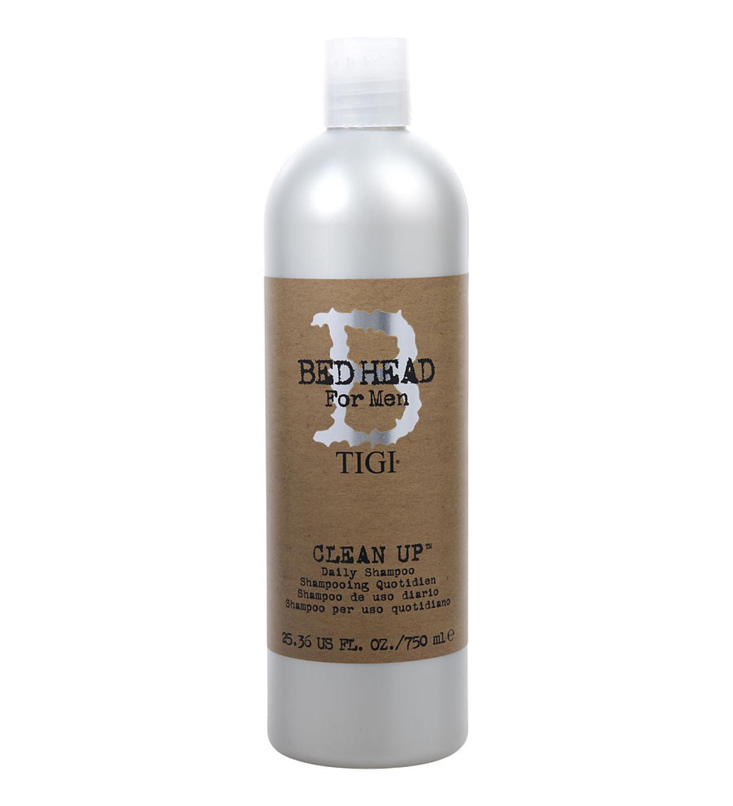BED HEAD MEN by Tigi - CLEAN UP DAILY SHAMPOO 25.36 OZ - MEN