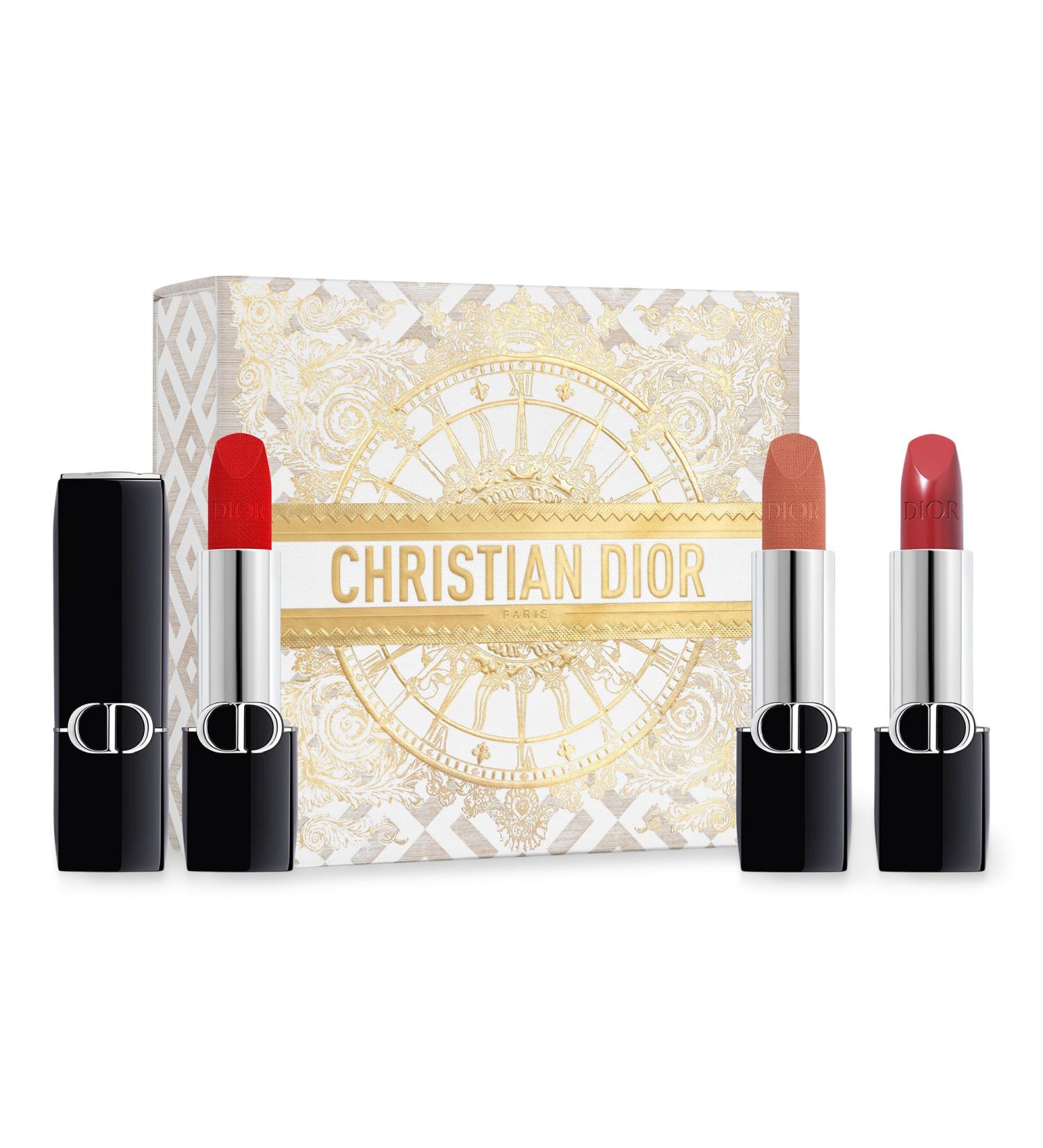 Discover Dior Rouge Dior Holiday Gift Set - Limited Edition Mini Lipstick Set - Elevate Your Style Instantly! - Buy Online on SooperMarket.com
