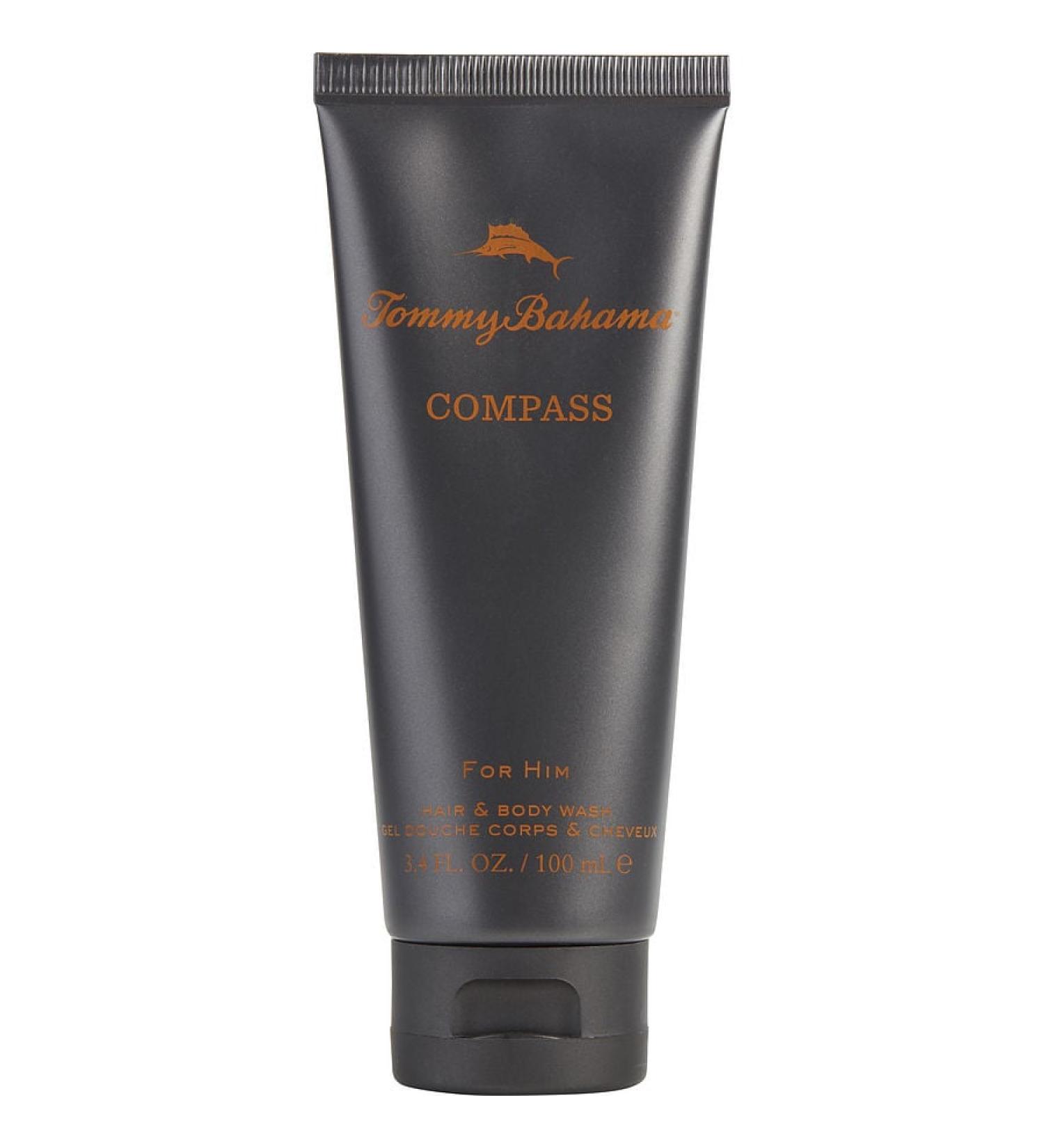 TOMMY BAHAMA COMPASS by Tommy Bahama - HAIR AND BODY WASH 3.4 OZ - MEN