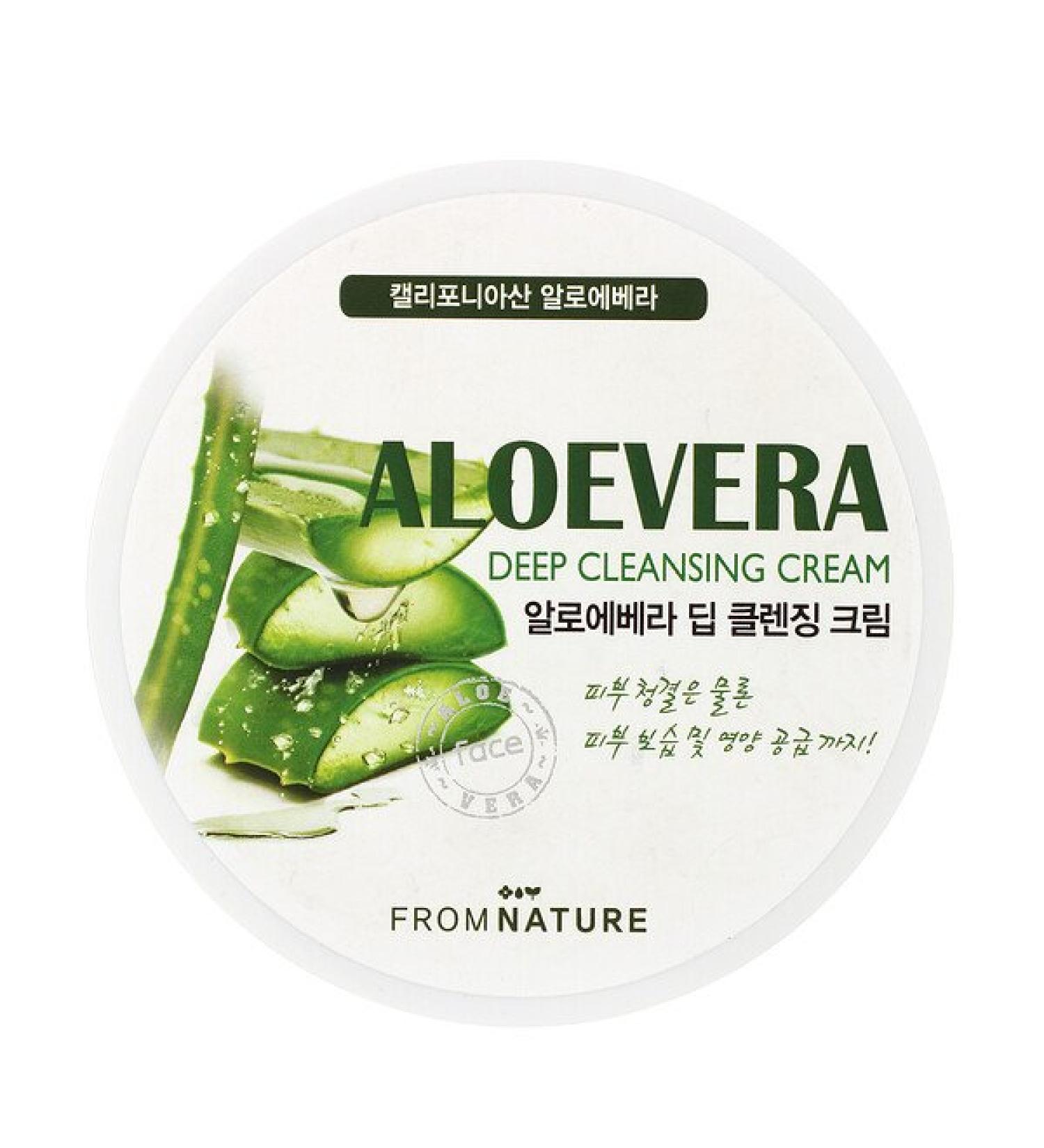 FromNature Aloe Vera Deep Cleansing Cream 300 ml