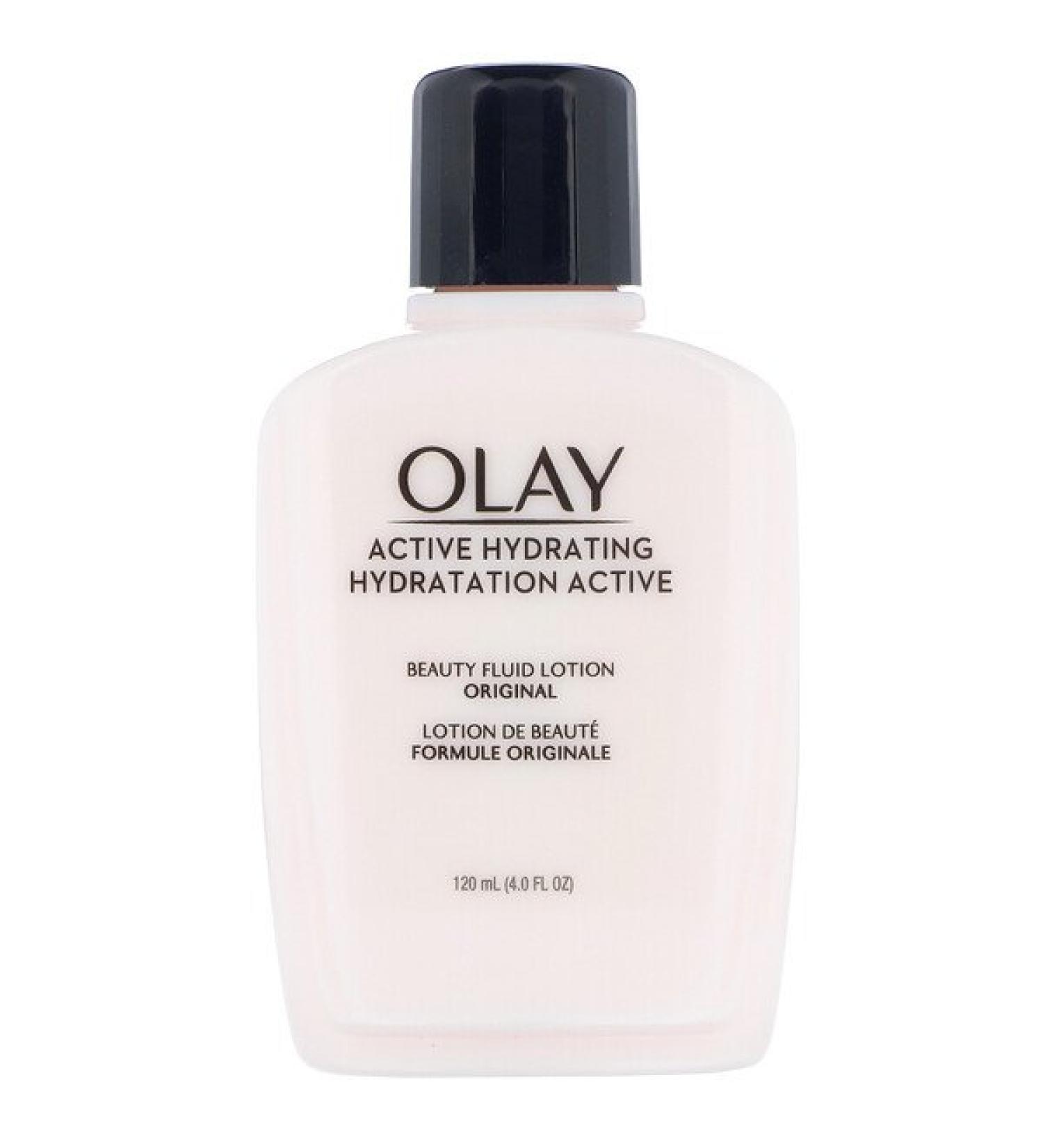 Olay Active Hydrating Beauty Fluid Lotion Original 4 fl oz (120 ml)