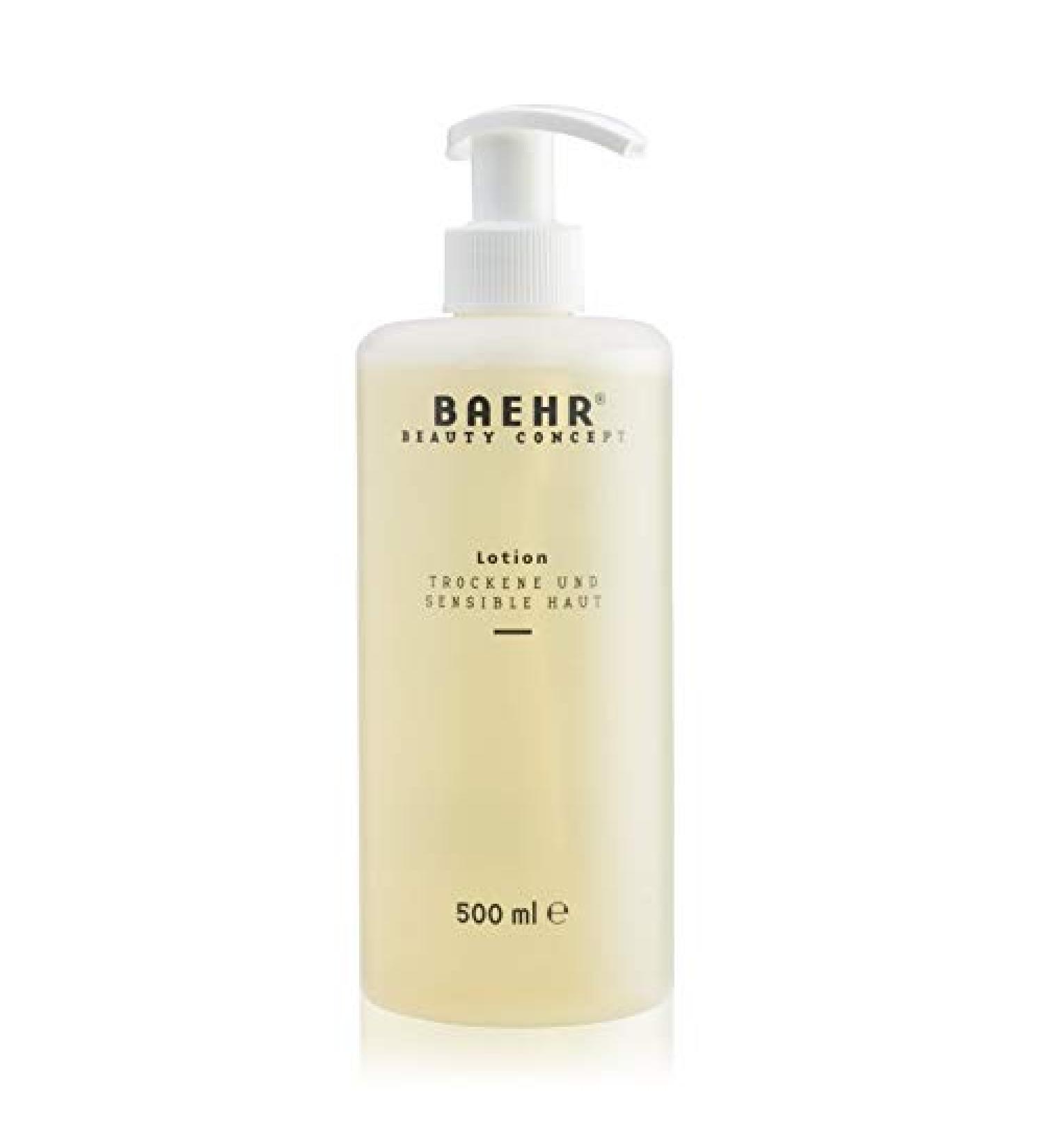 BAEHR BEAUTY CONCEPT - Lotion Dry and Sensitive Skin 500 ml pump bottle