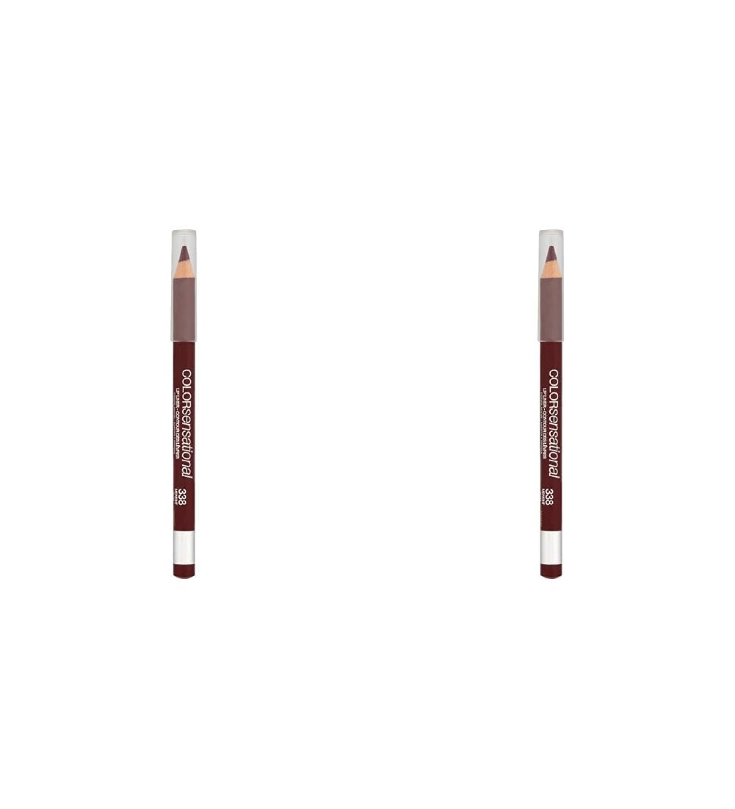 Buy Maybelline New York Lipliner - Color Sensational Midnight Plum | Nourishing Dark Brown Lip Contour (2 Pack) - International Shipping Available - Buy Online on SooperMarket.com