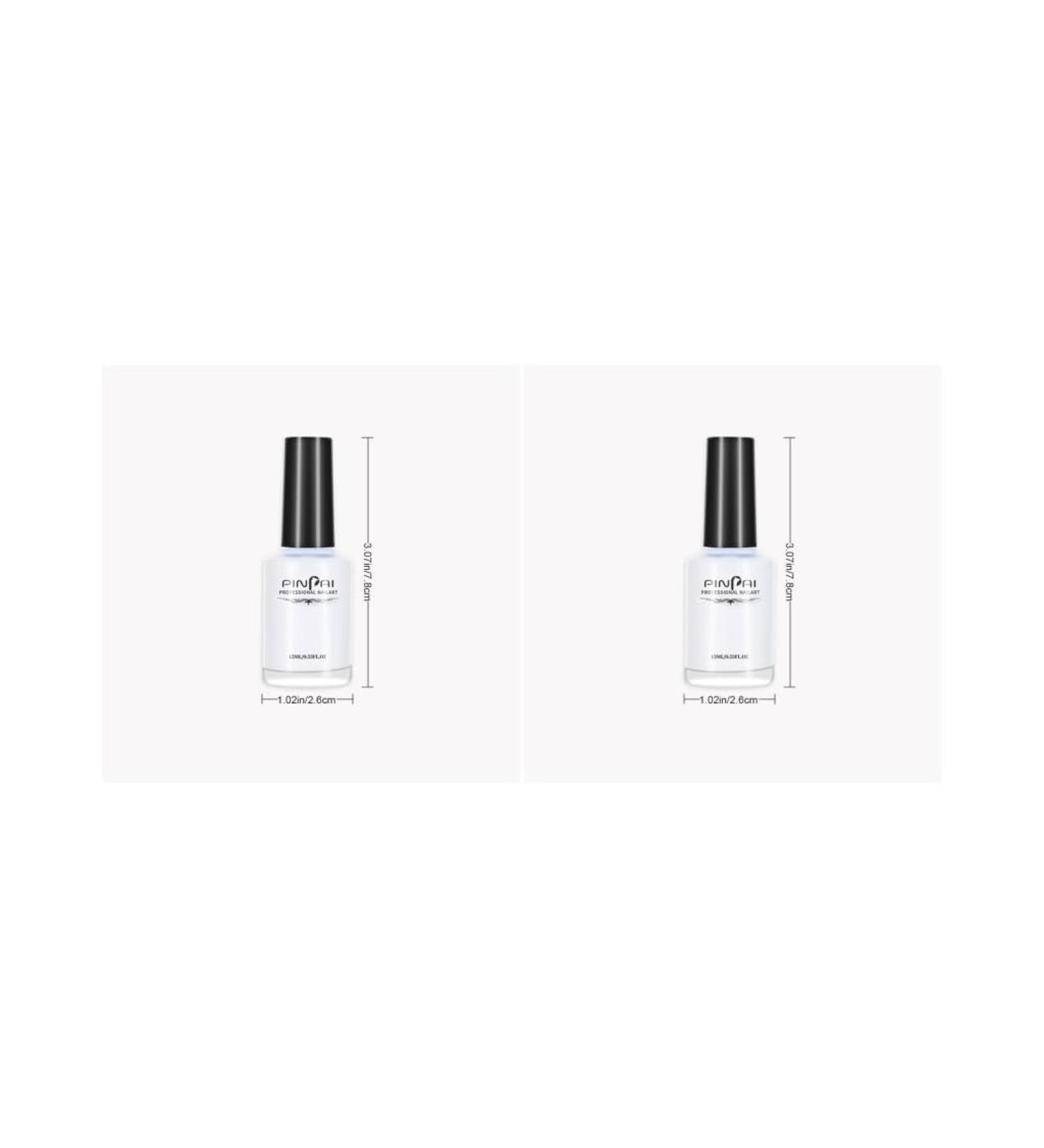2 set of Peel Off Protective Nail Polish Manicure Liquid Tape Spill-proof Gel Tearable Nail Care Tool 15ml White 2 set of (white 15m) - Buy Online on SooperMarket.com