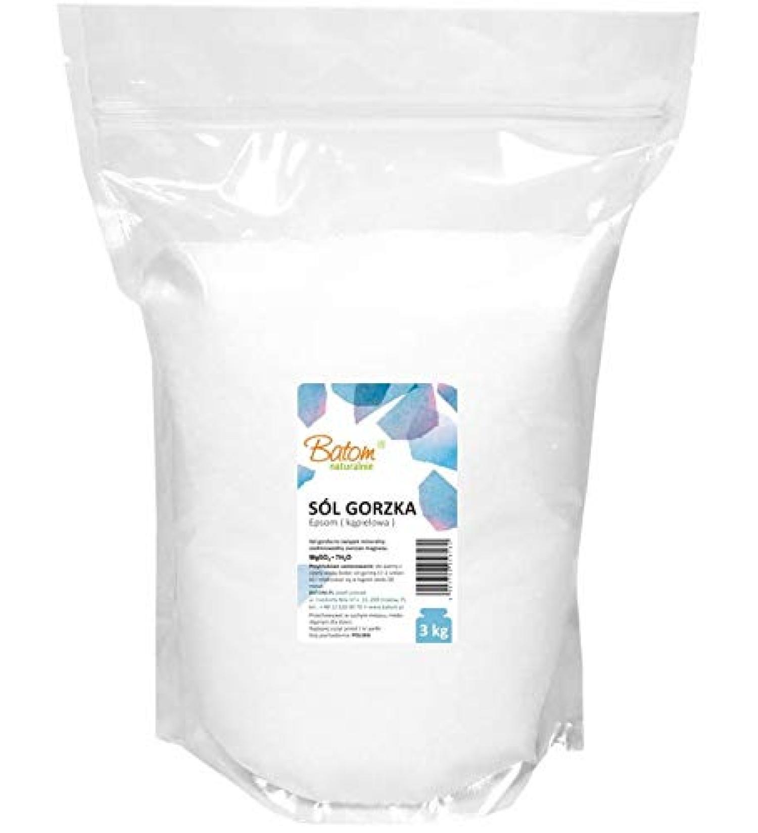 Epsom Salt (bath) 3 kg - batom