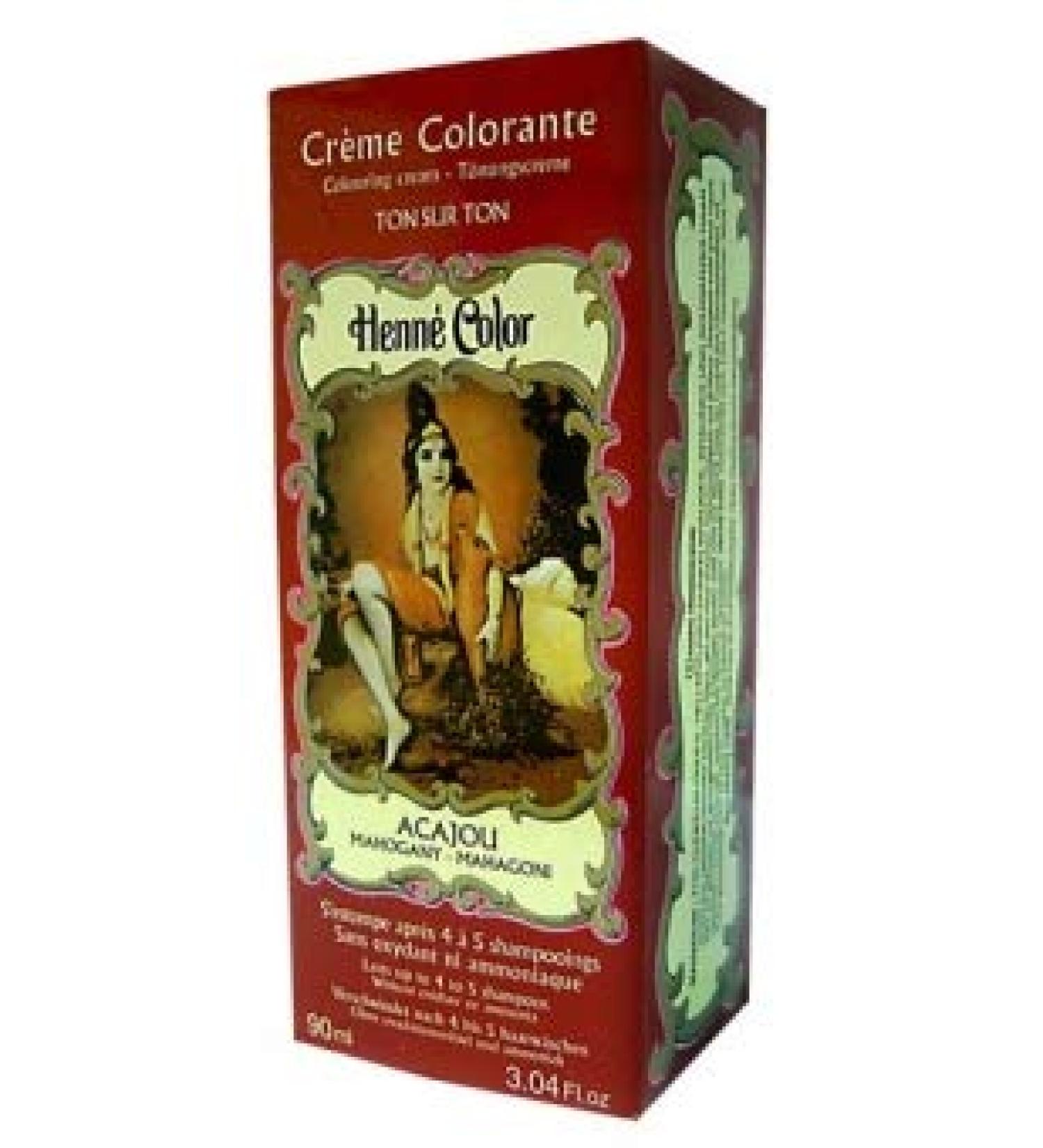 Henna tinting cream Mahogany Acajou 90ml by Dragonspice Naturwaren