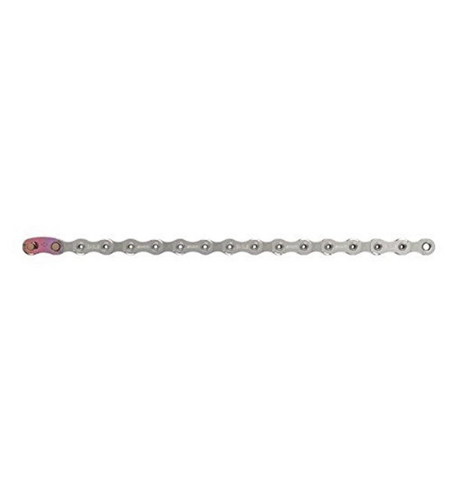 SRAM X01 Eagle Chain - 12-Speed 126 Links - Silver/Black - Buy Online on SooperMarket.com