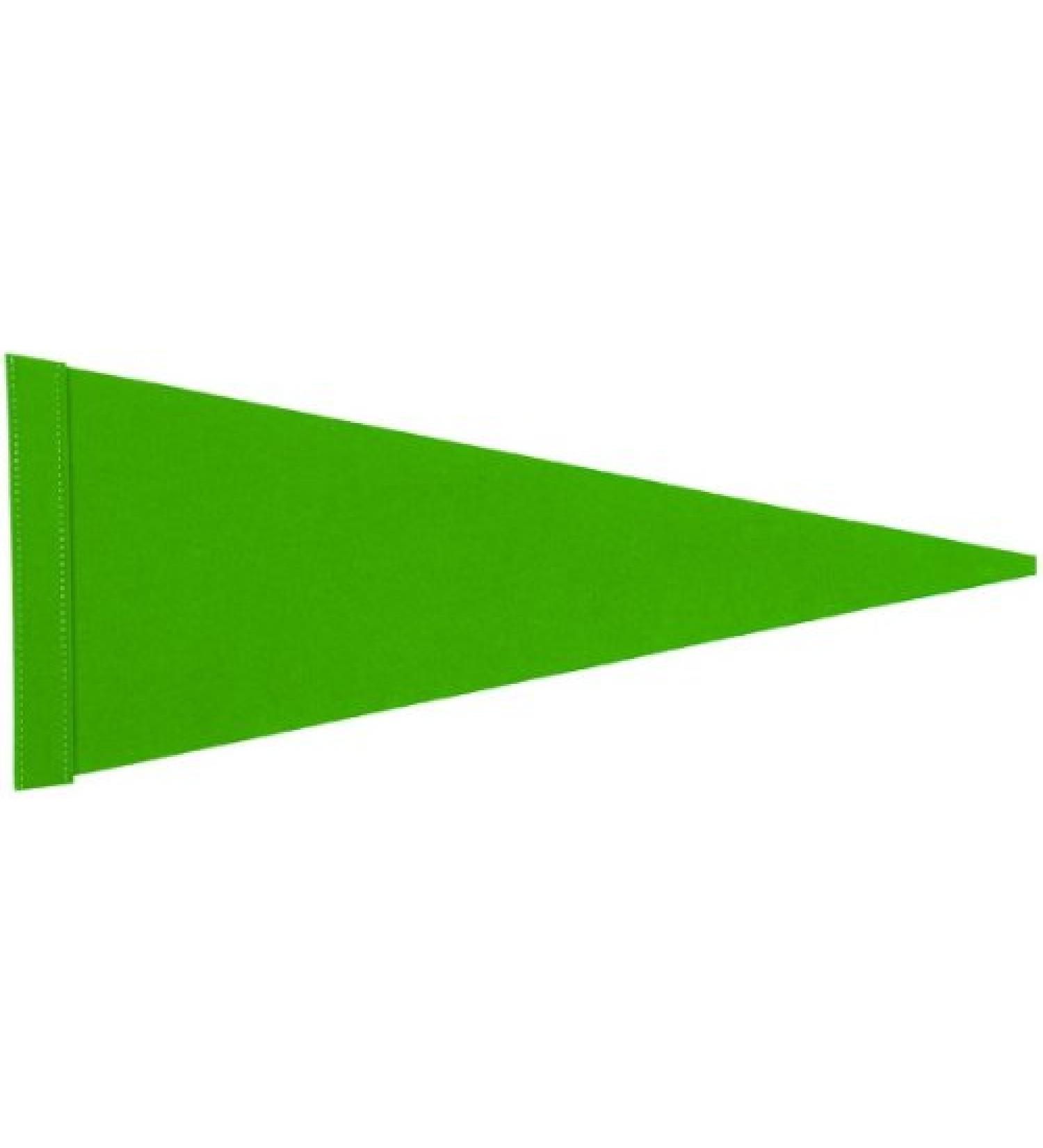 5 ft. Neon Green Pennant Bicycle Safety Flag - Bright & Eye-Catching - International Shipping Available - Buy Online on SooperMarket.com