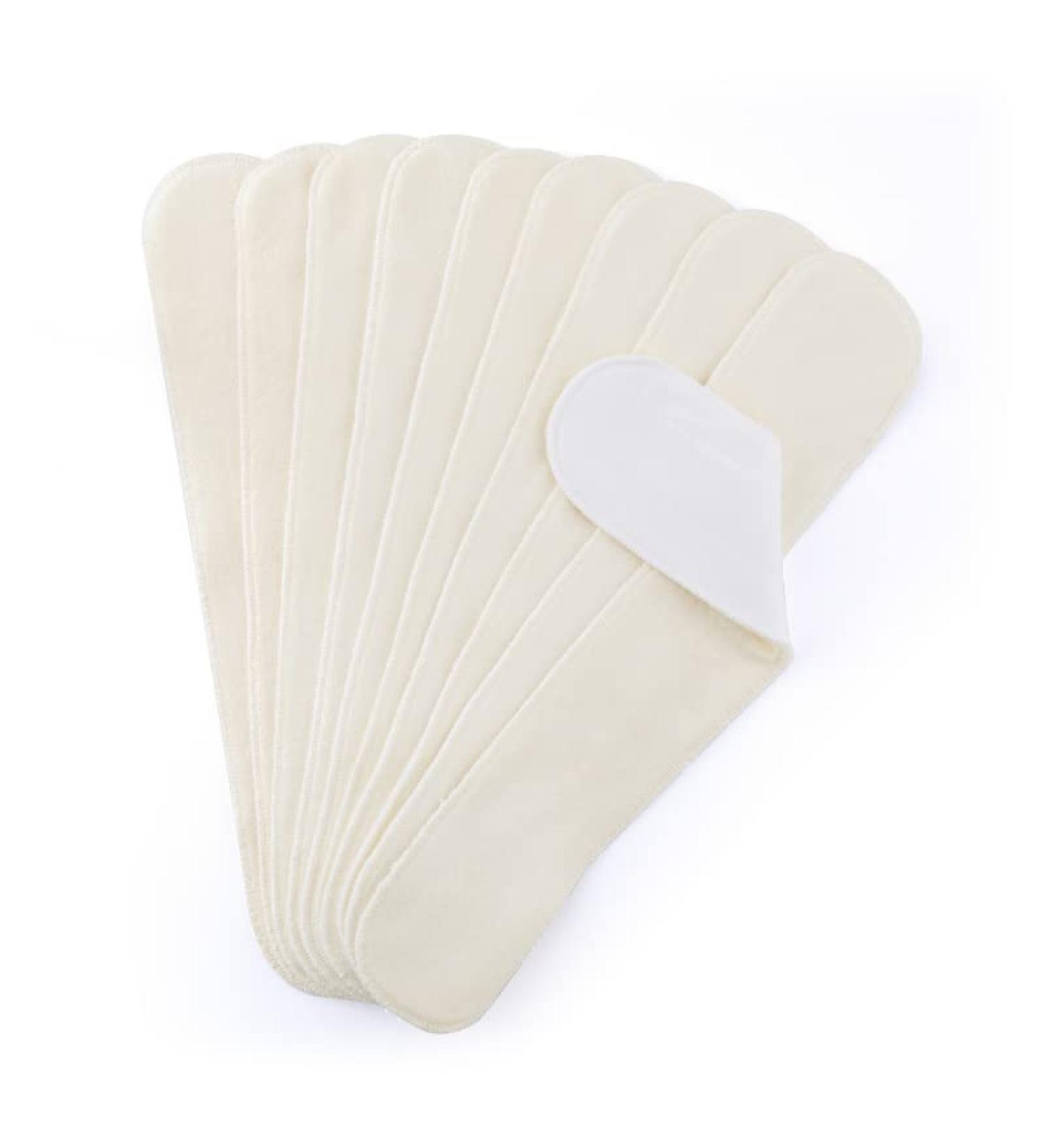 Bambooolik Duo Long Insert - 10 Set | Eco-Friendly Reusable Cloth Diapers for International Shipping - Buy Online on SooperMarket.com