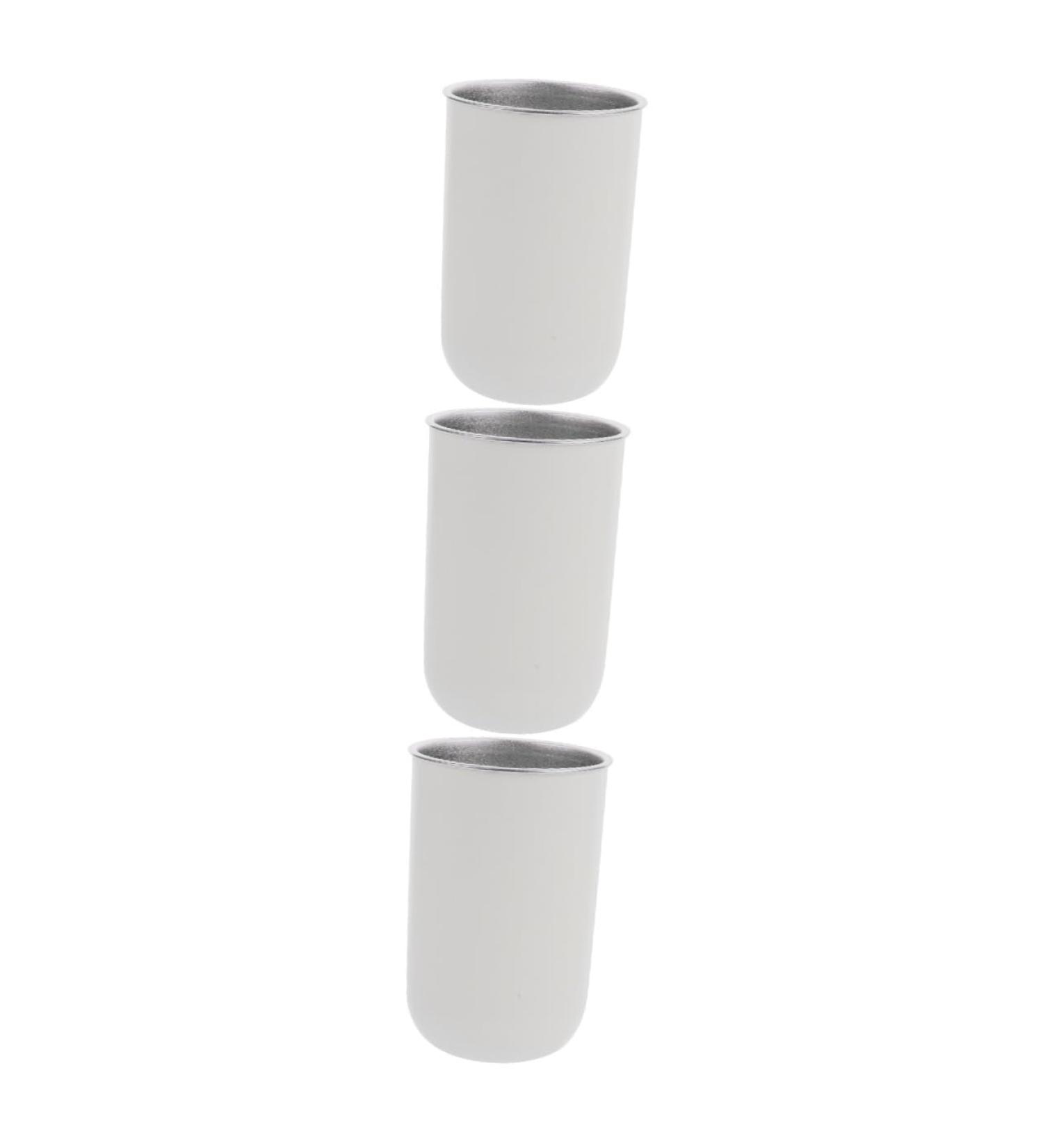 Alipis Stainless Steel Teetasse Set - 3 Japanese Style Beer Mugs & Bathroom Cups for Students | Perfect for Picnics & Storage - Buy Online on SooperMarket.com