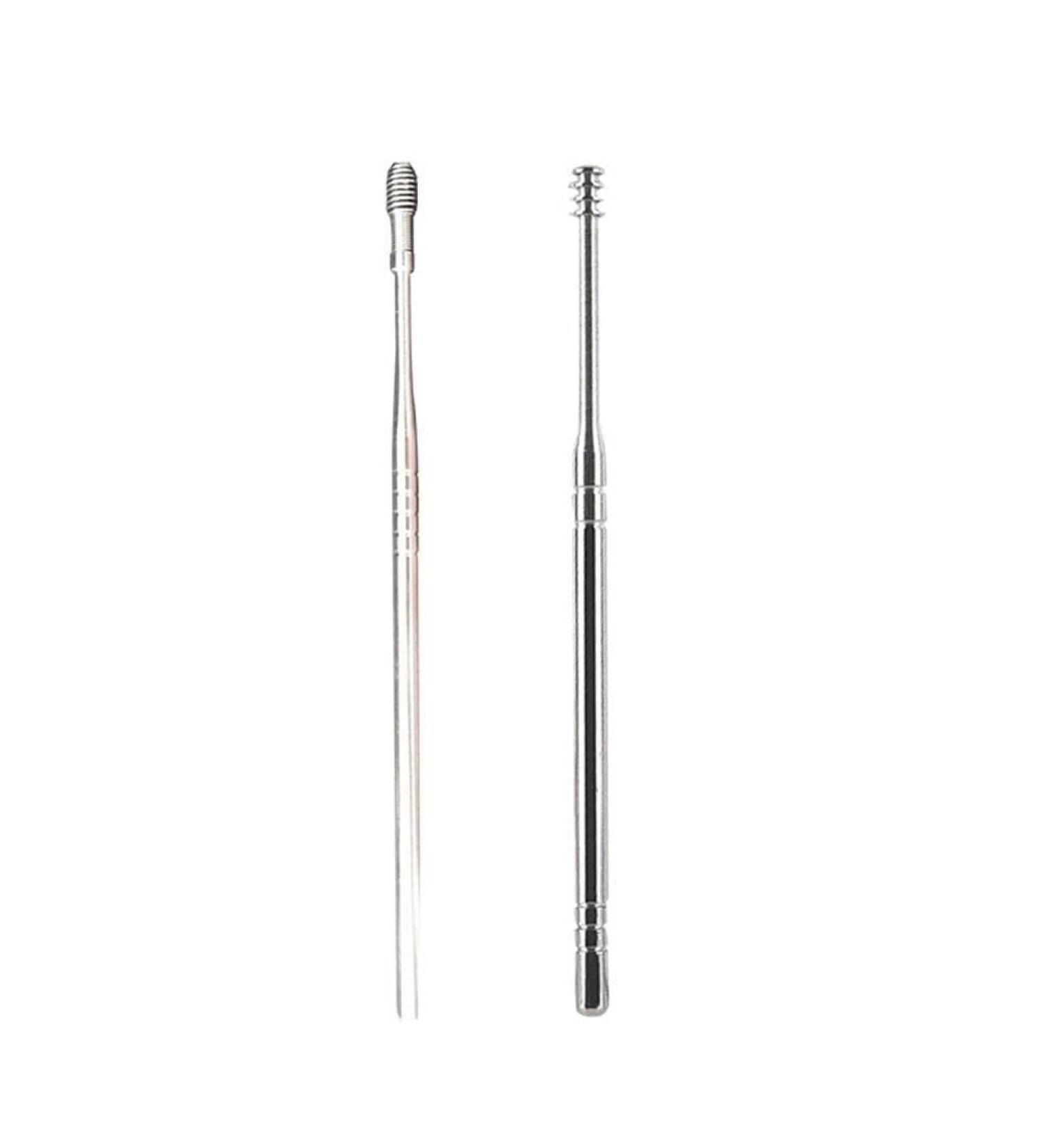 Portable Steel Spring Ear Wax Remover - Earpick Ear Cleaning Tool - Buy Online on SooperMarket.com